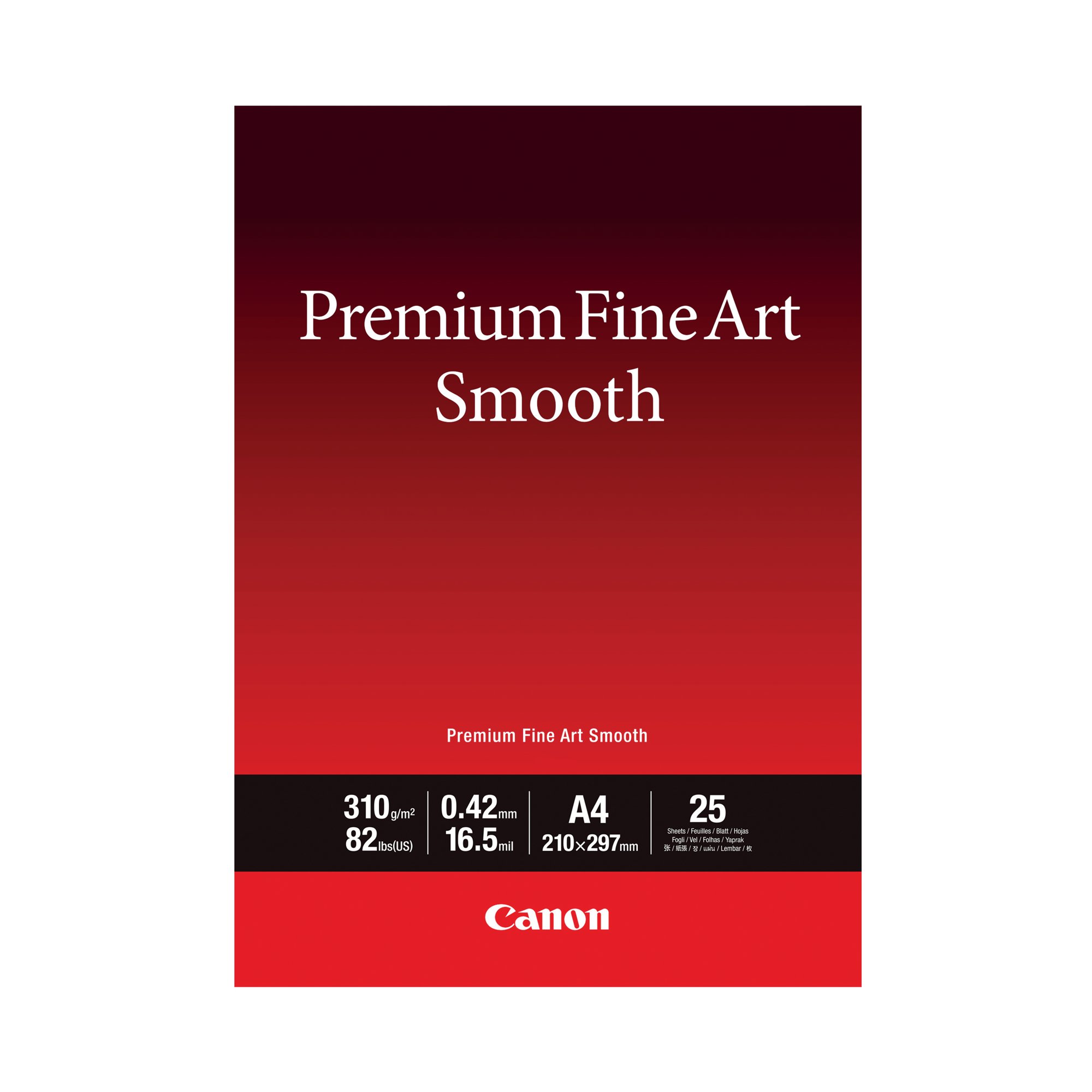 CANON PREM FINE ART PPR SMOO A4 PK25