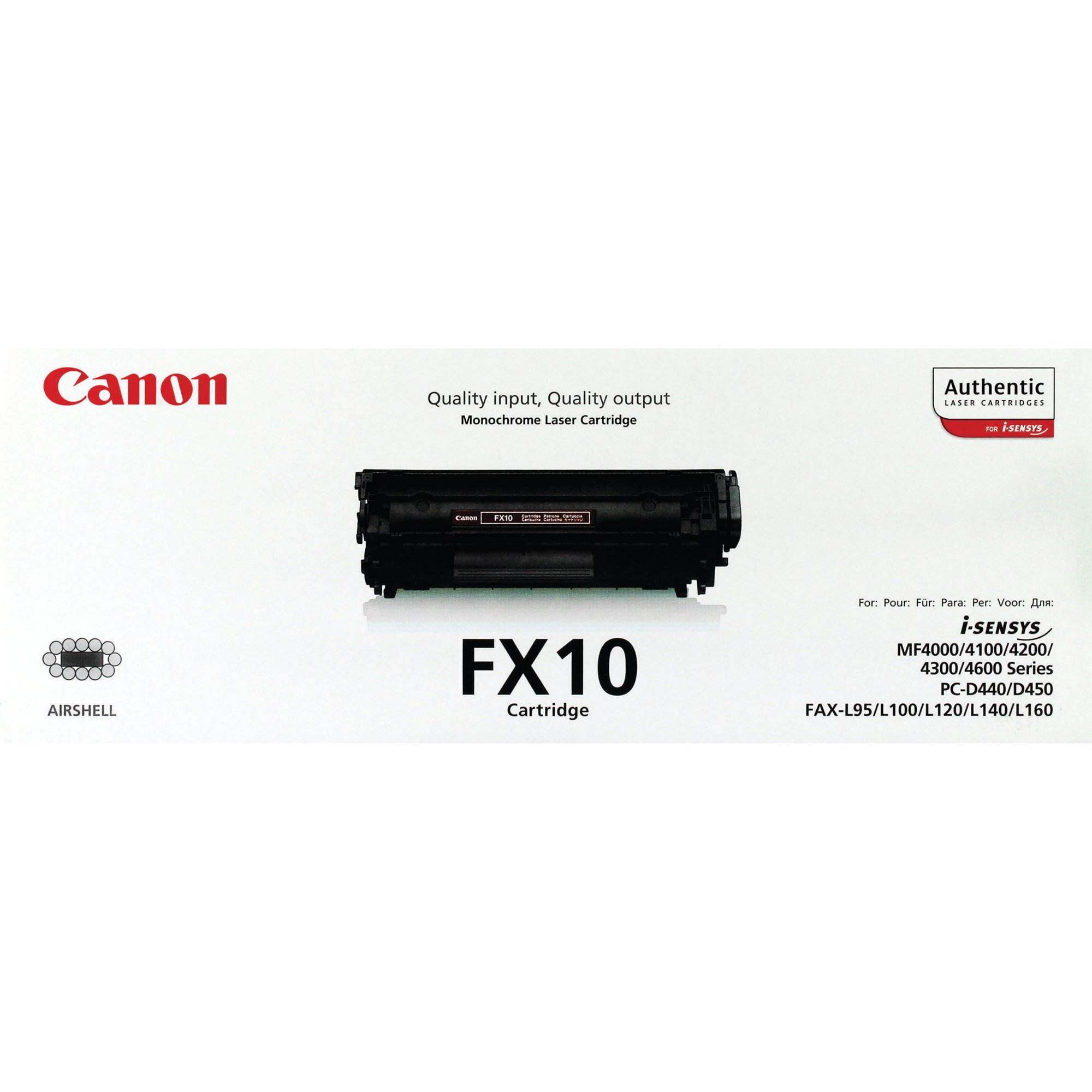 CANON FX10 TONER CARTRIDGE BLACK