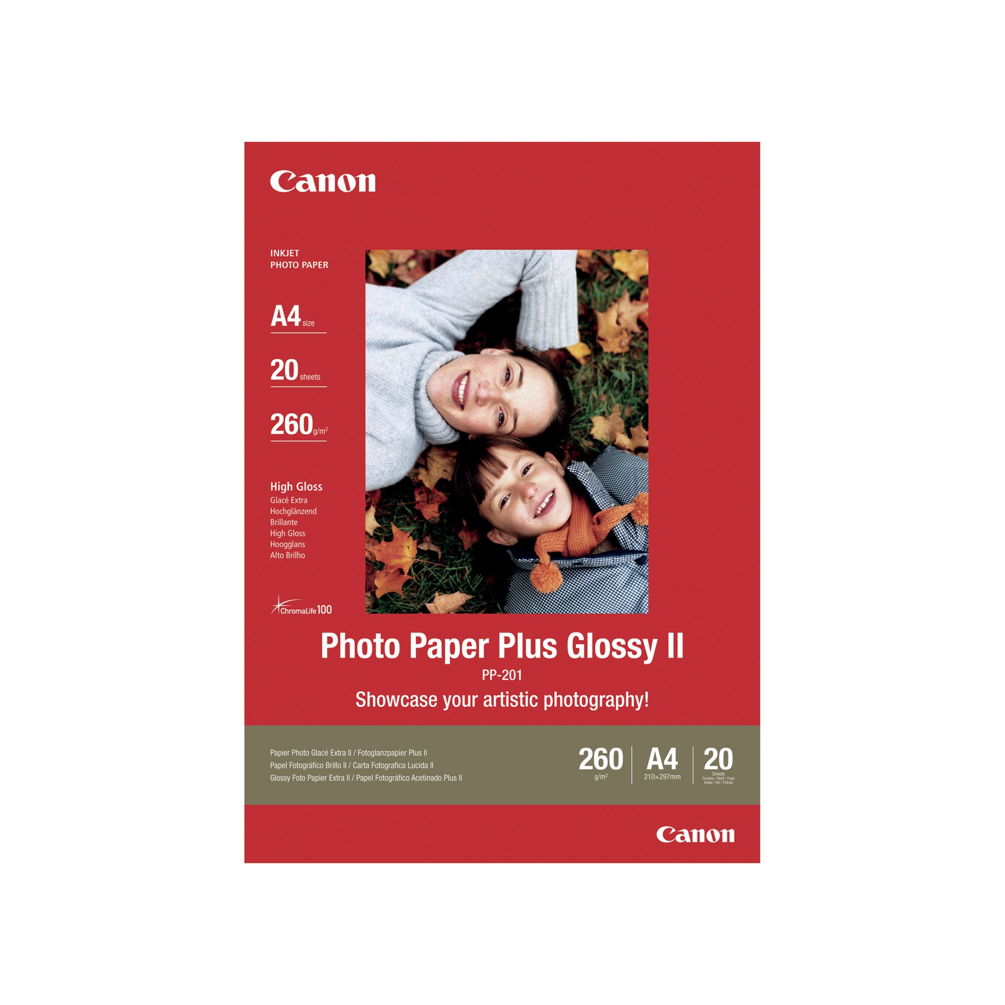 CANON PHOTO PAPER GLOSSY A4 PK20
