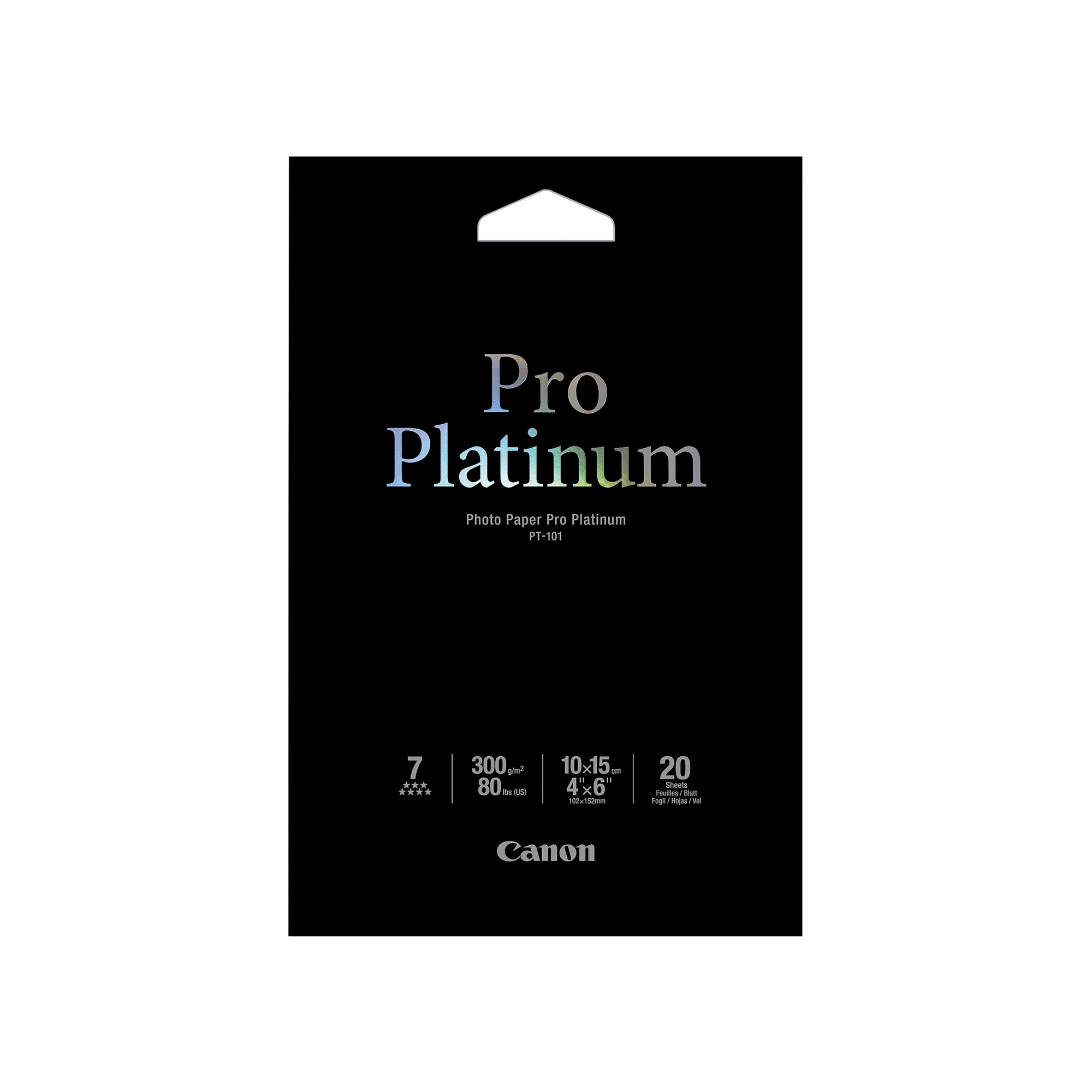 CANON PT-101 PLATNUM PRO 6X4 PH PK20