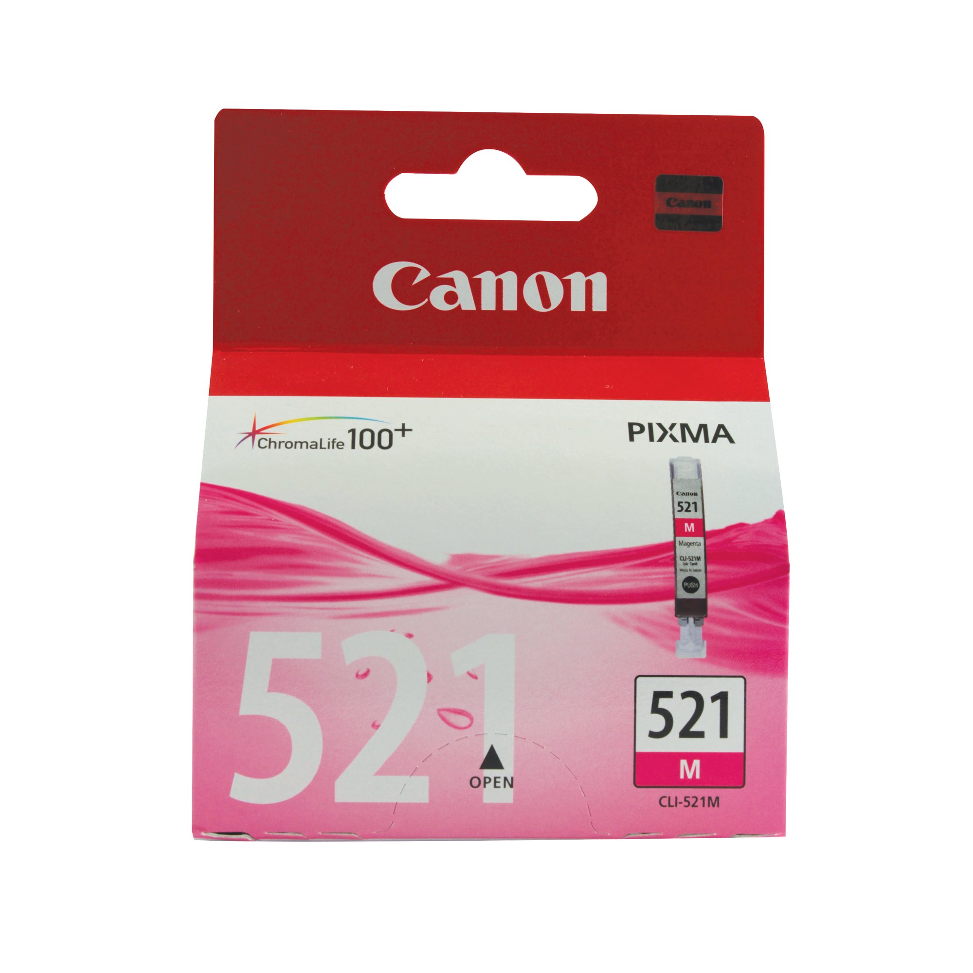 CANON CLI-521M INKJET CART MAGENTA