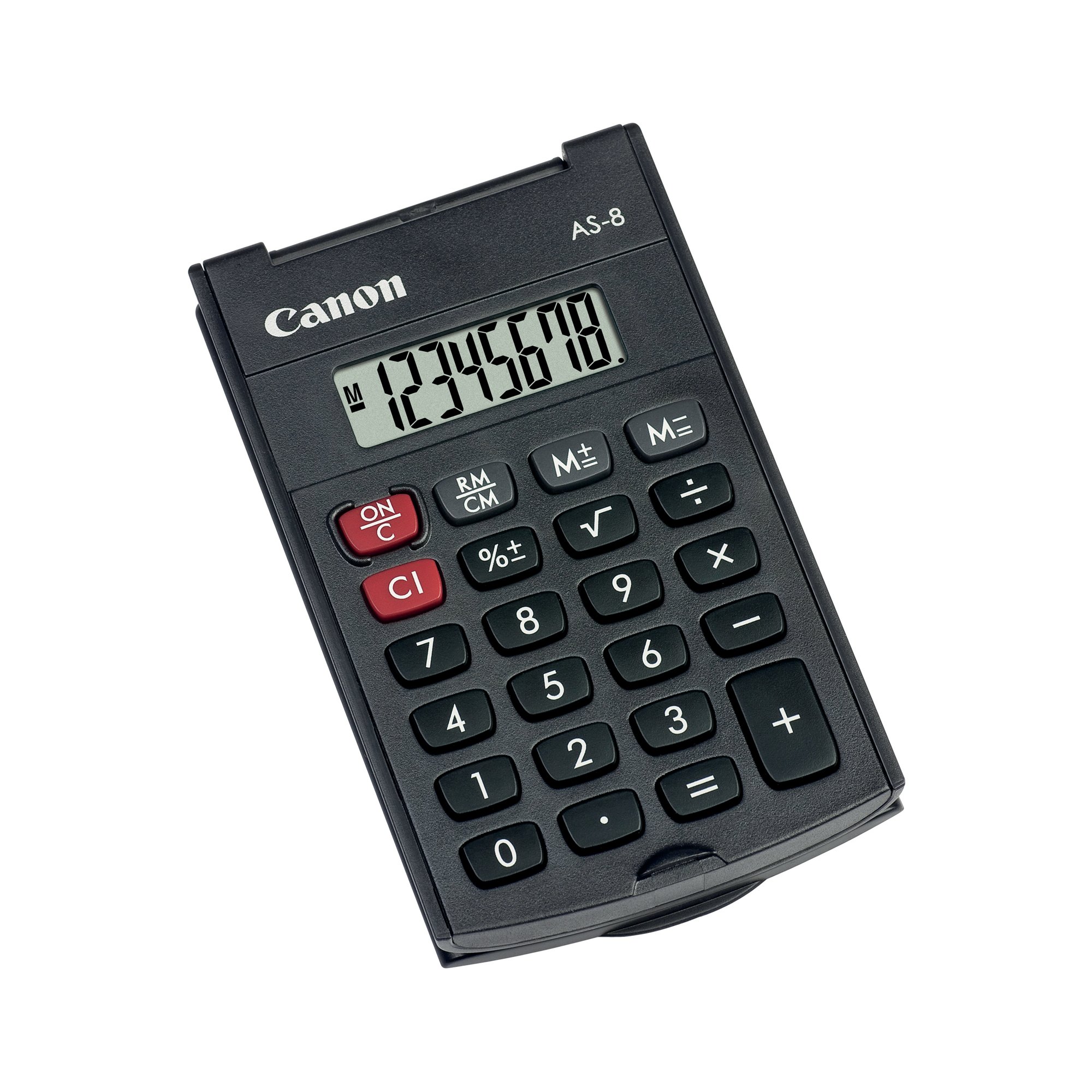 CANON AS-8 8 DIGIT HANDHELD CALC