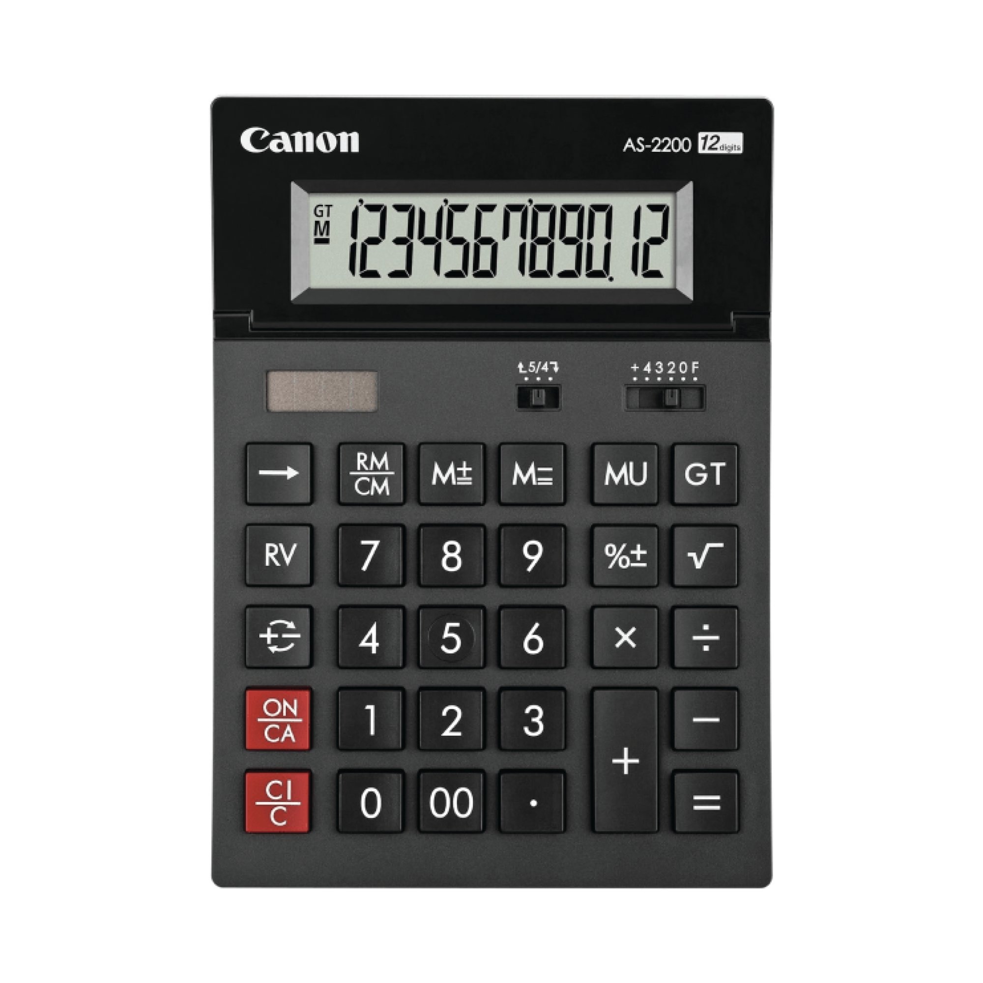 CANON AS-2200 12 DIGIT DESKTOP CALC