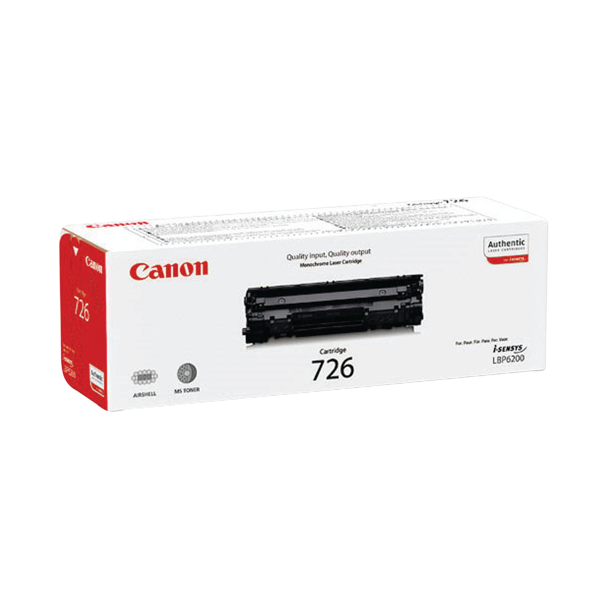 CANON 726 TONER CARTRIDGE BLK