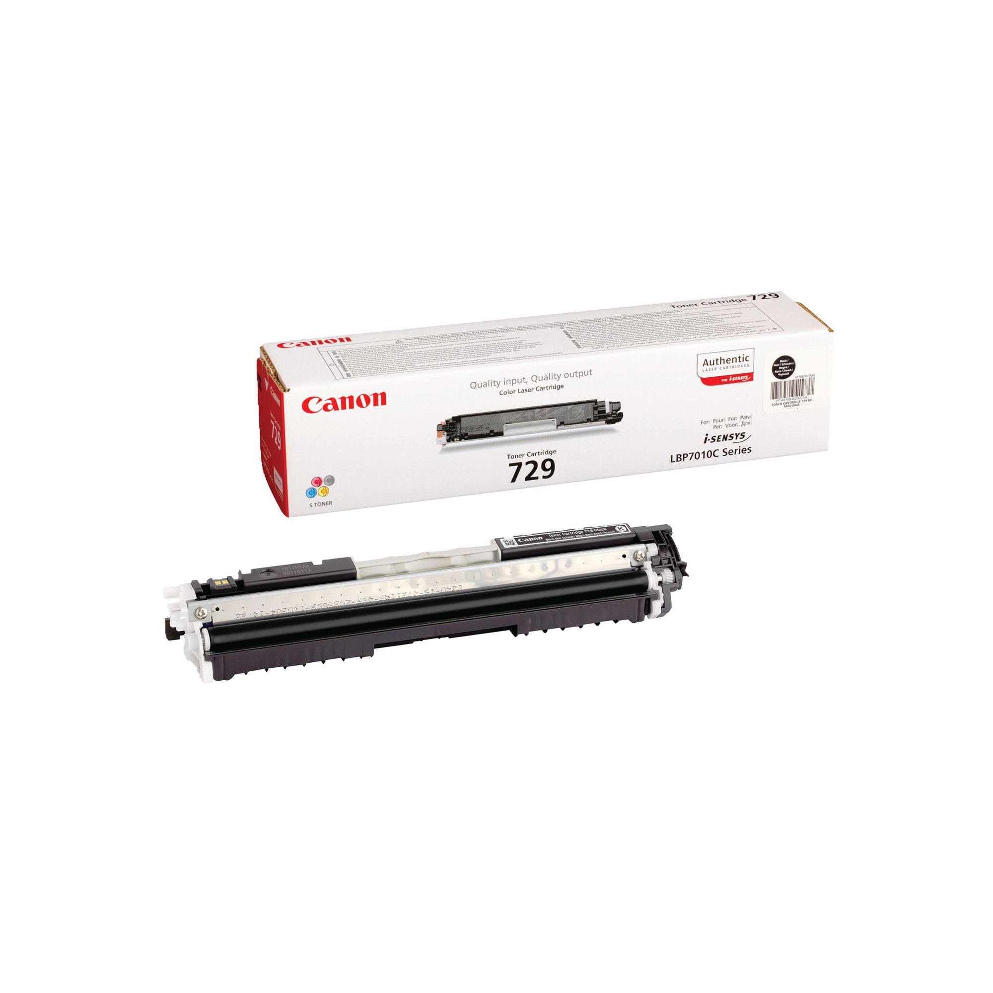 CANON 729BK TONER CART BLK 4370B002