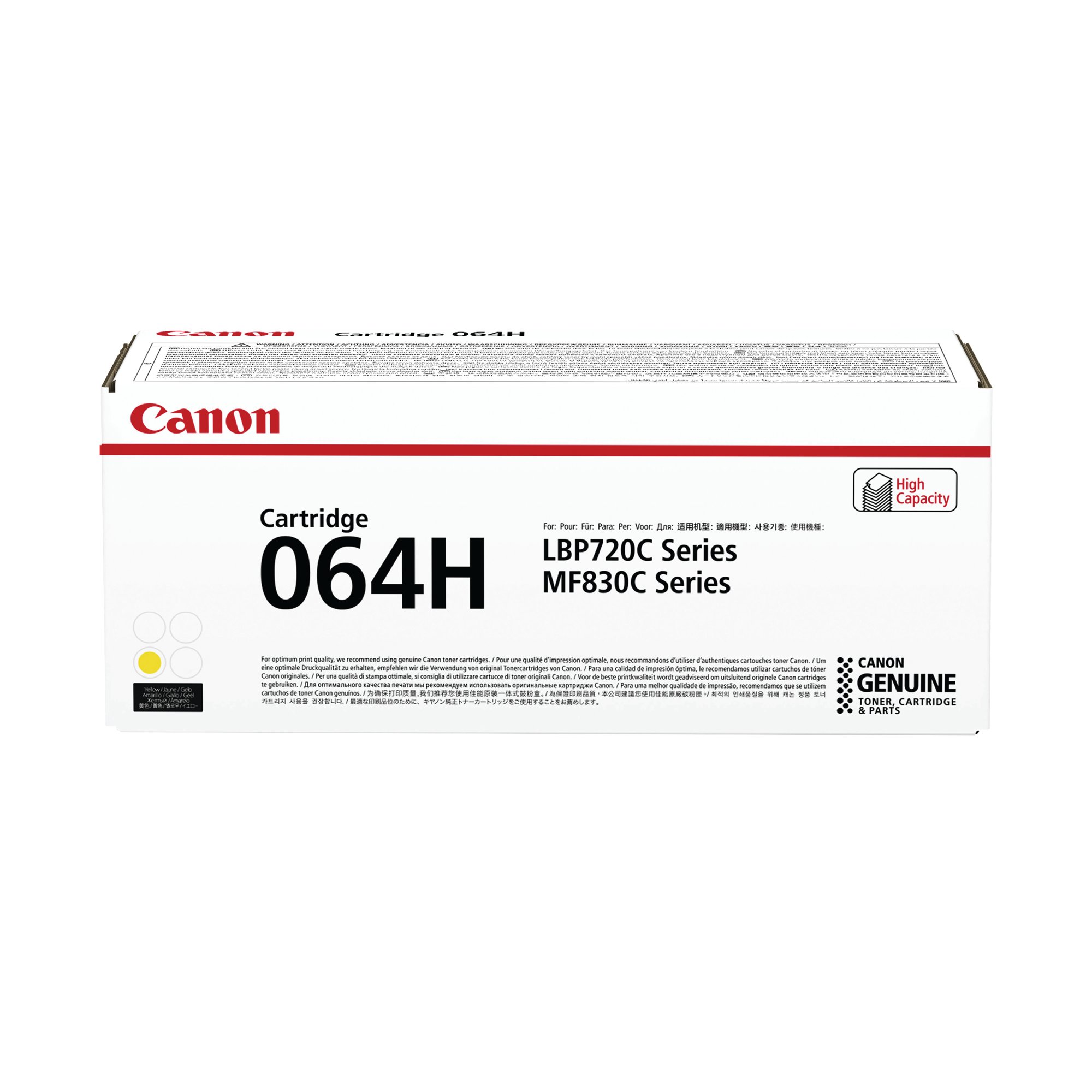 CANON 064 HY YELLOW LSR TONER CART