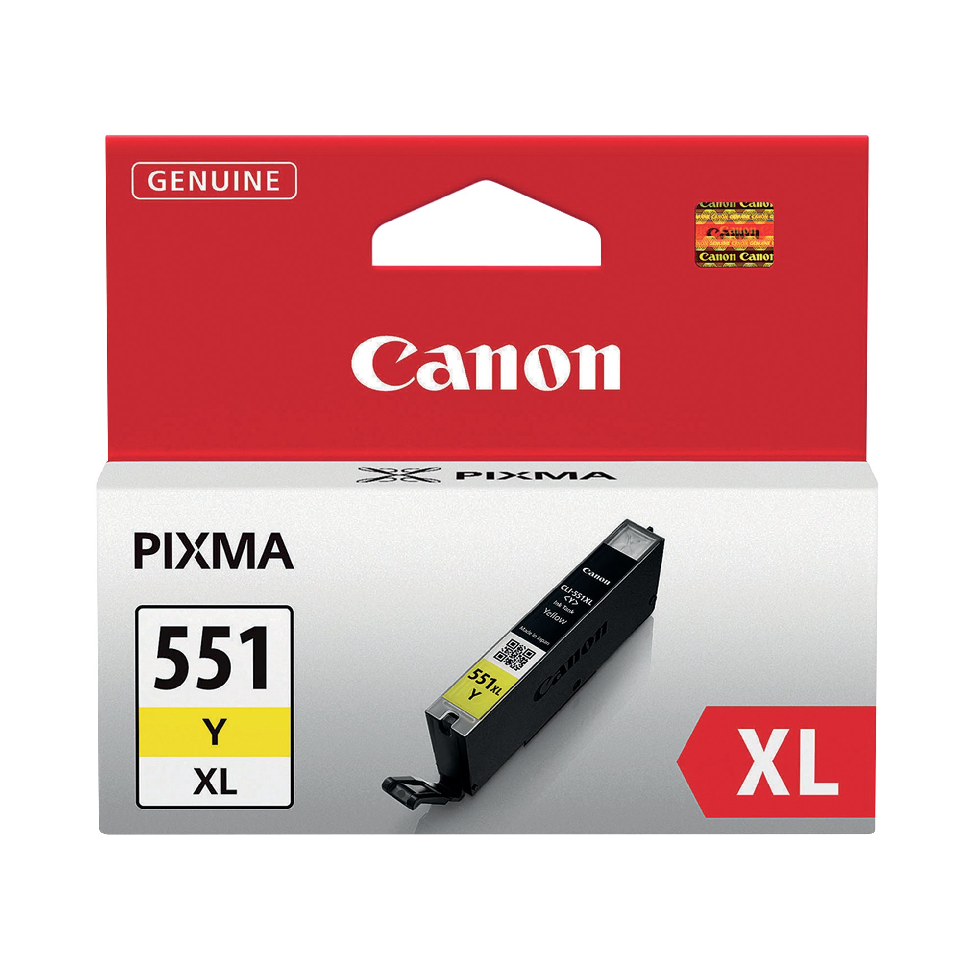 CANON CLI-551XLY INK CART HY YLW