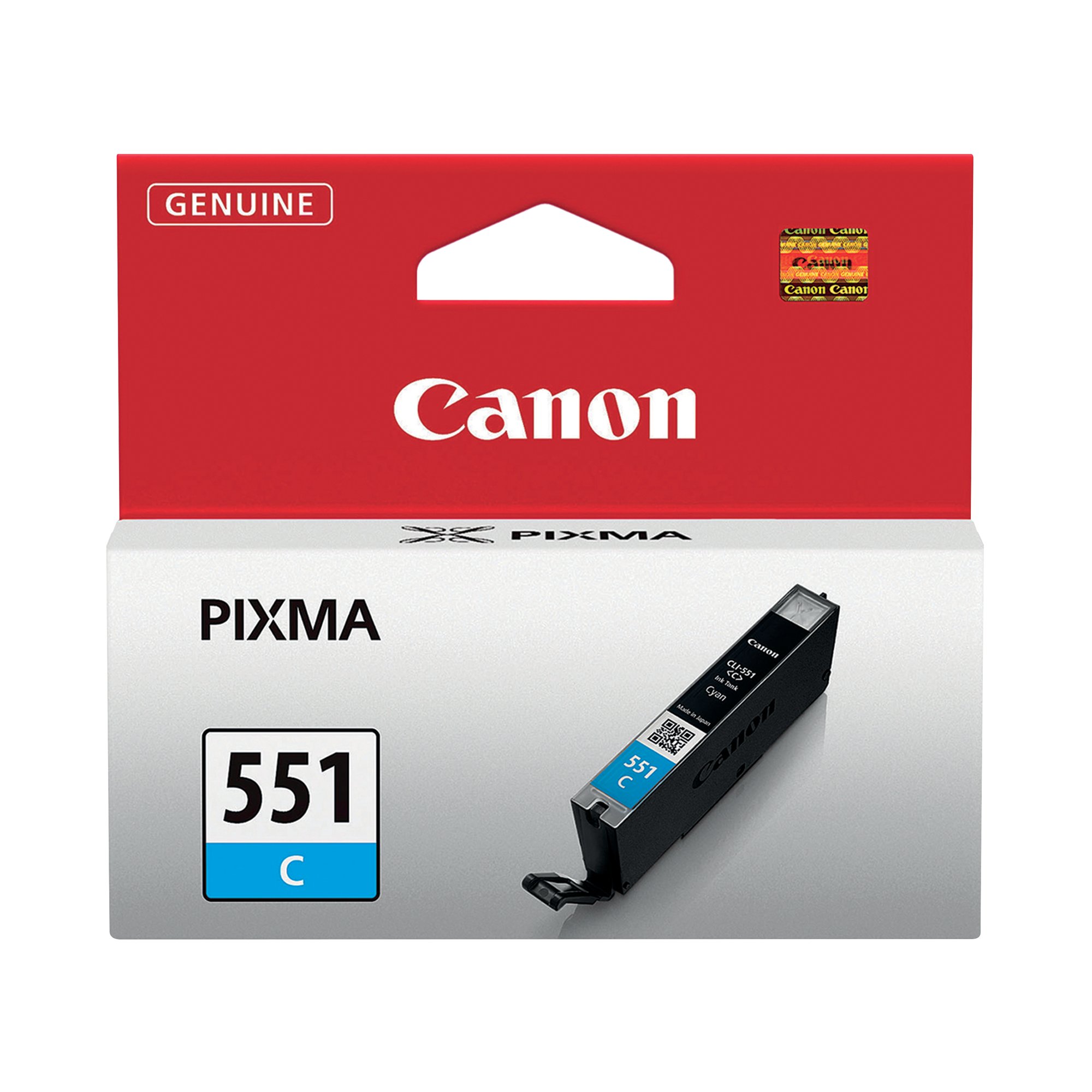CANON CLI-551C INK CARTRIDGE CYAN