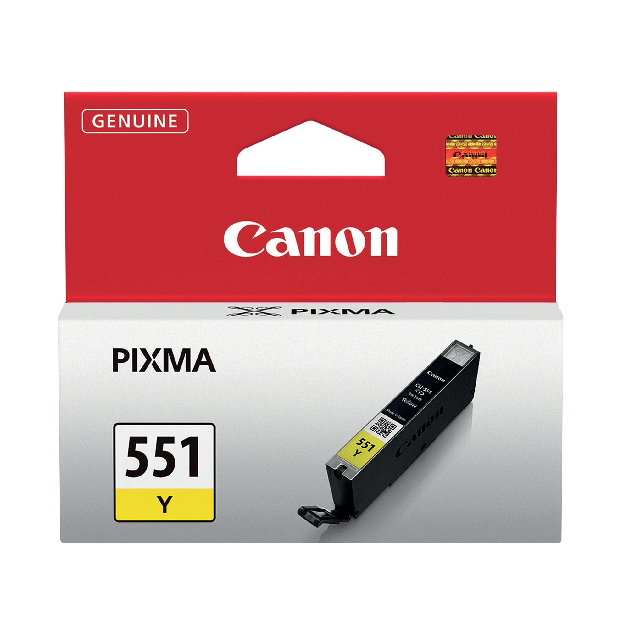 CANON CLI-551Y INK CARTRIDGE YELLOW