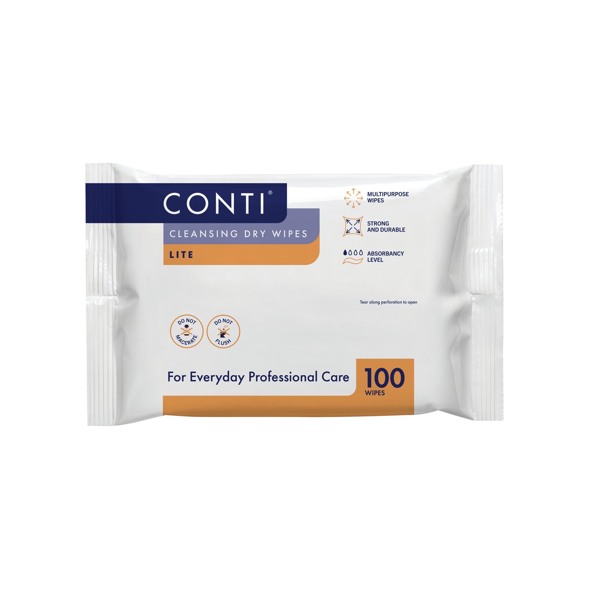 CONTI DRY WIPES LITE SMALL X100 PK32