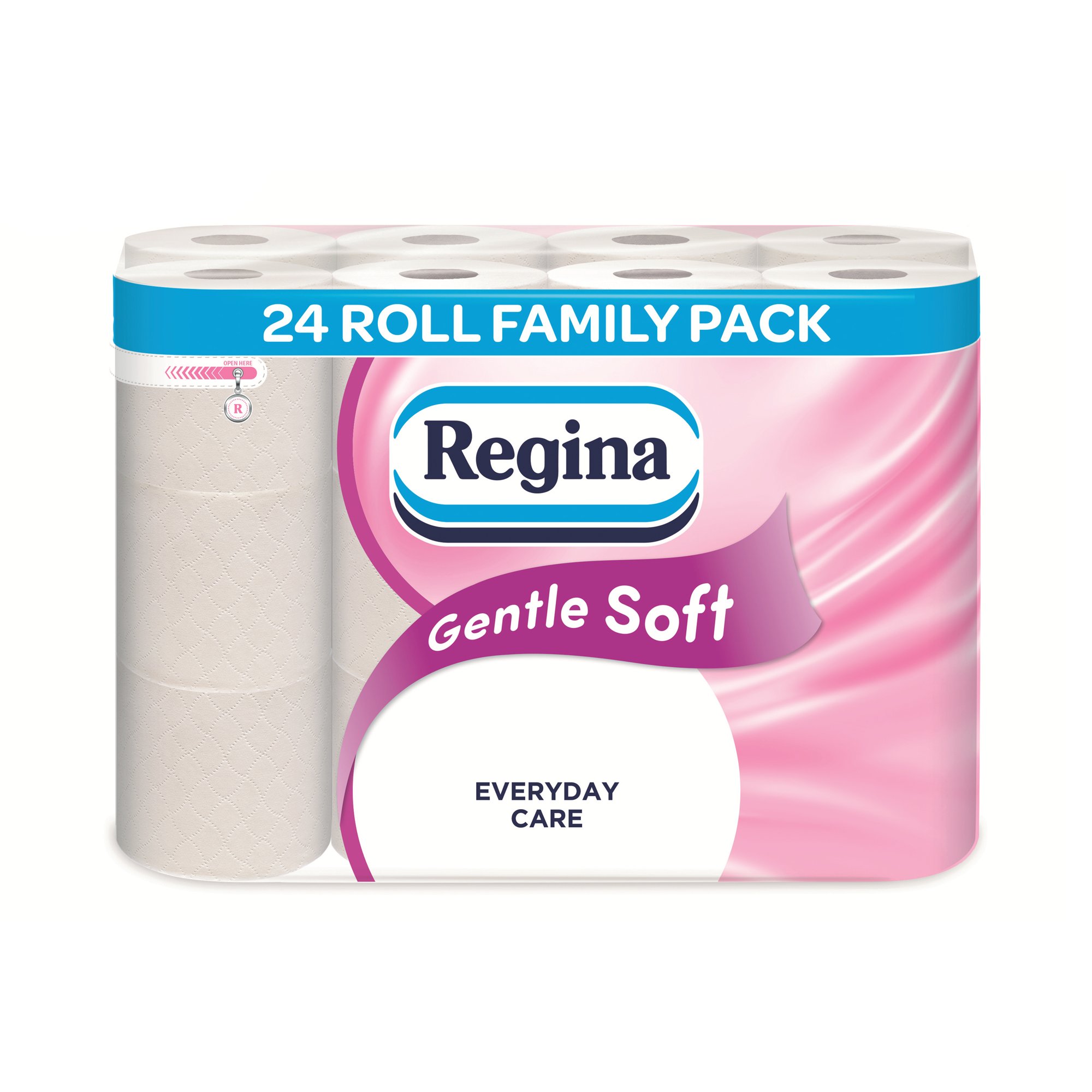 REGINA GENTLE 3PLY TOILET ROLLS PK24