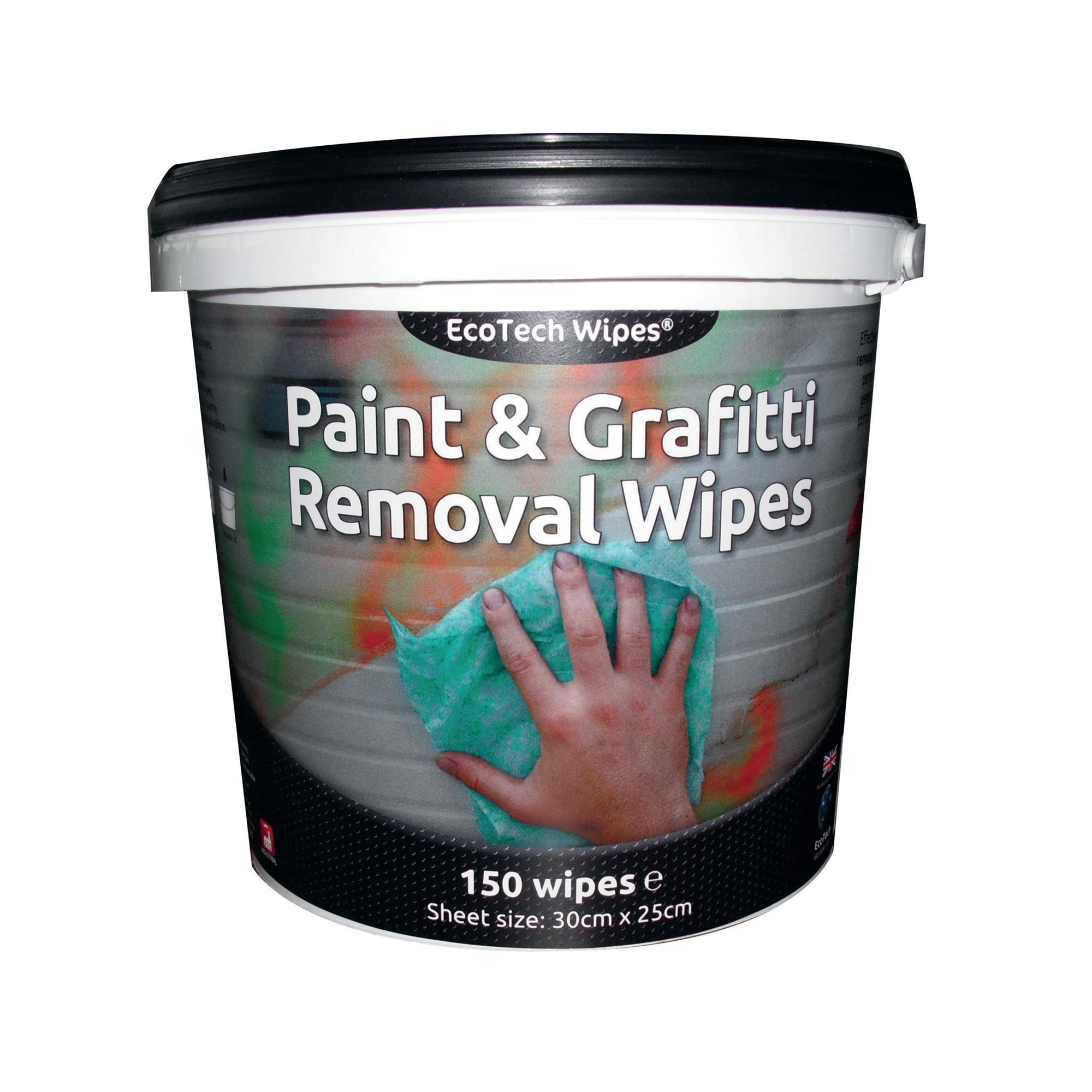 ECOTECH PAINT GRAFFITI WIPES PK150