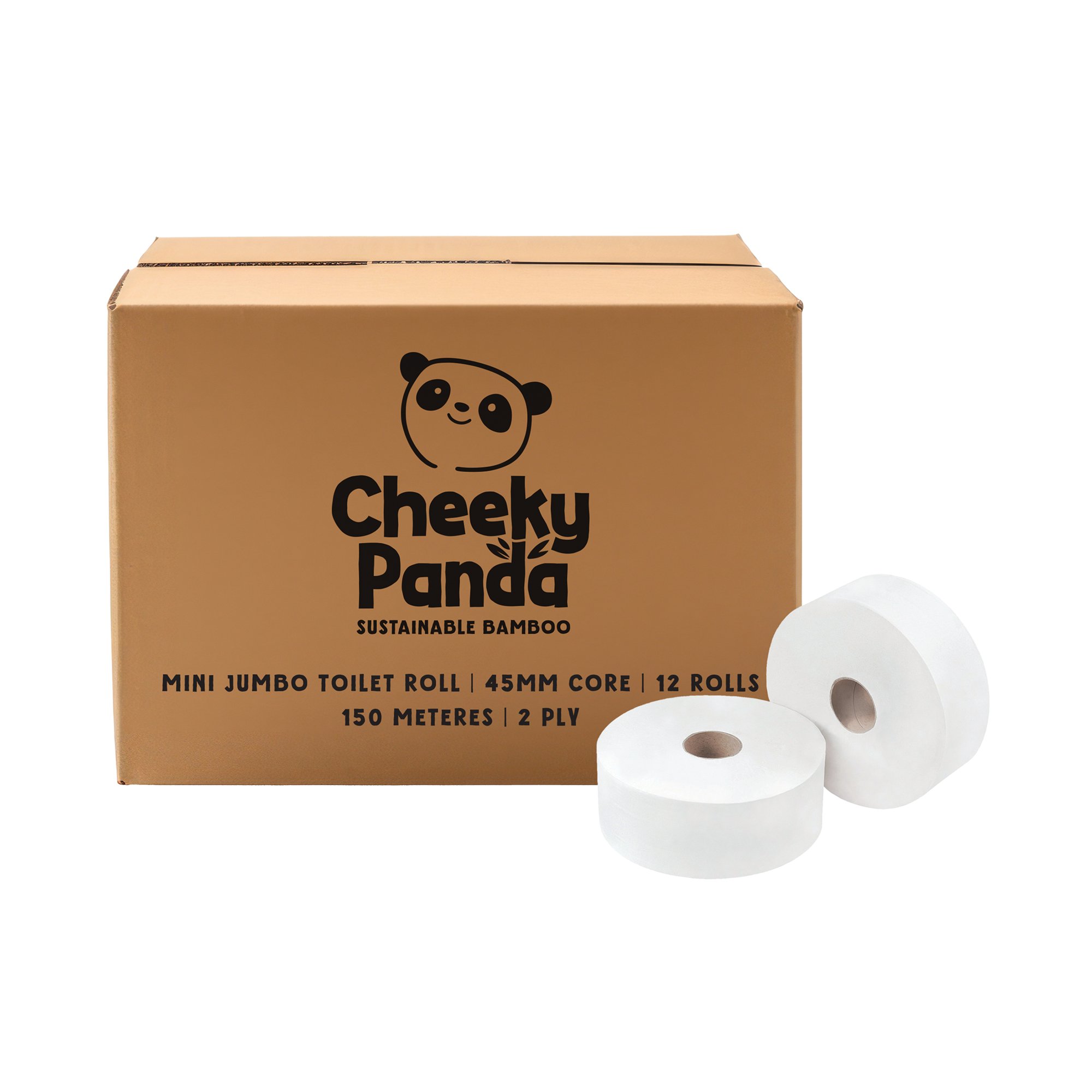 2-PLY MINI JUMBO WC ROLL 150M PK12