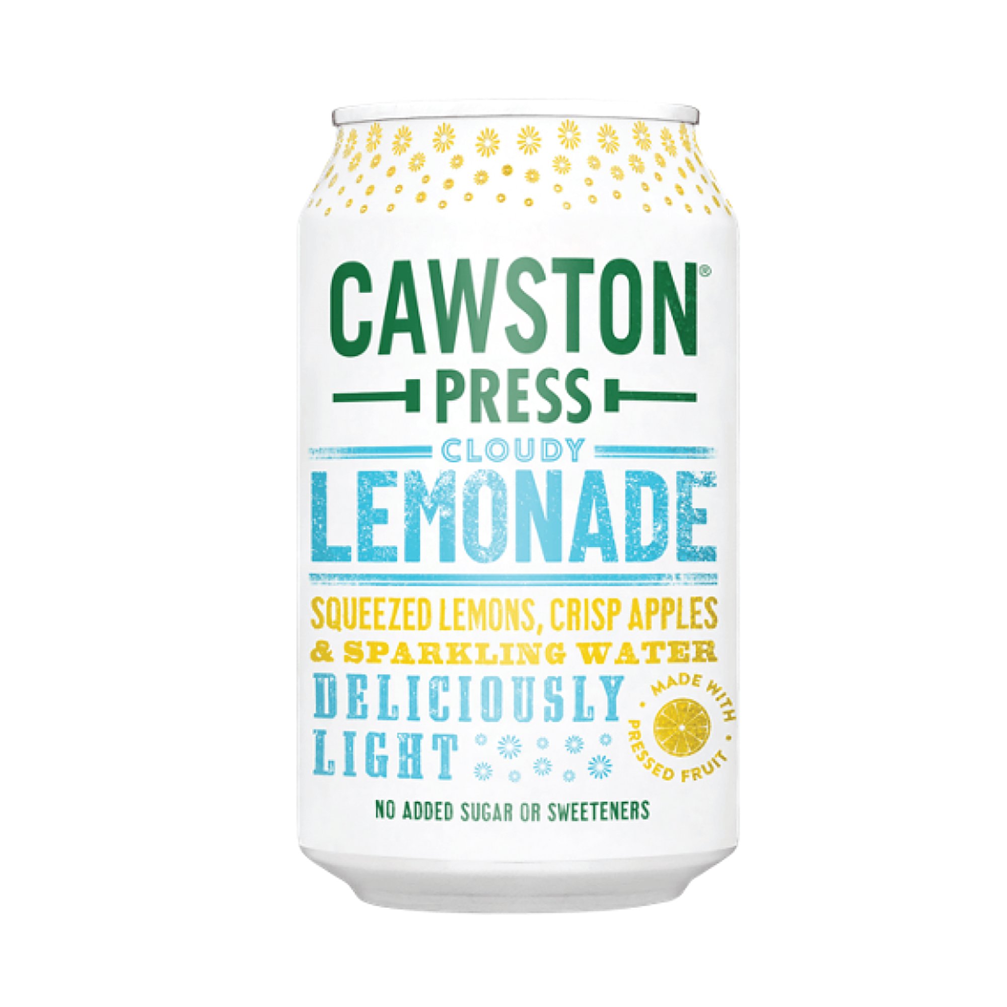 CAWSTON CLOUDY LEMON CAN 330ML PK24