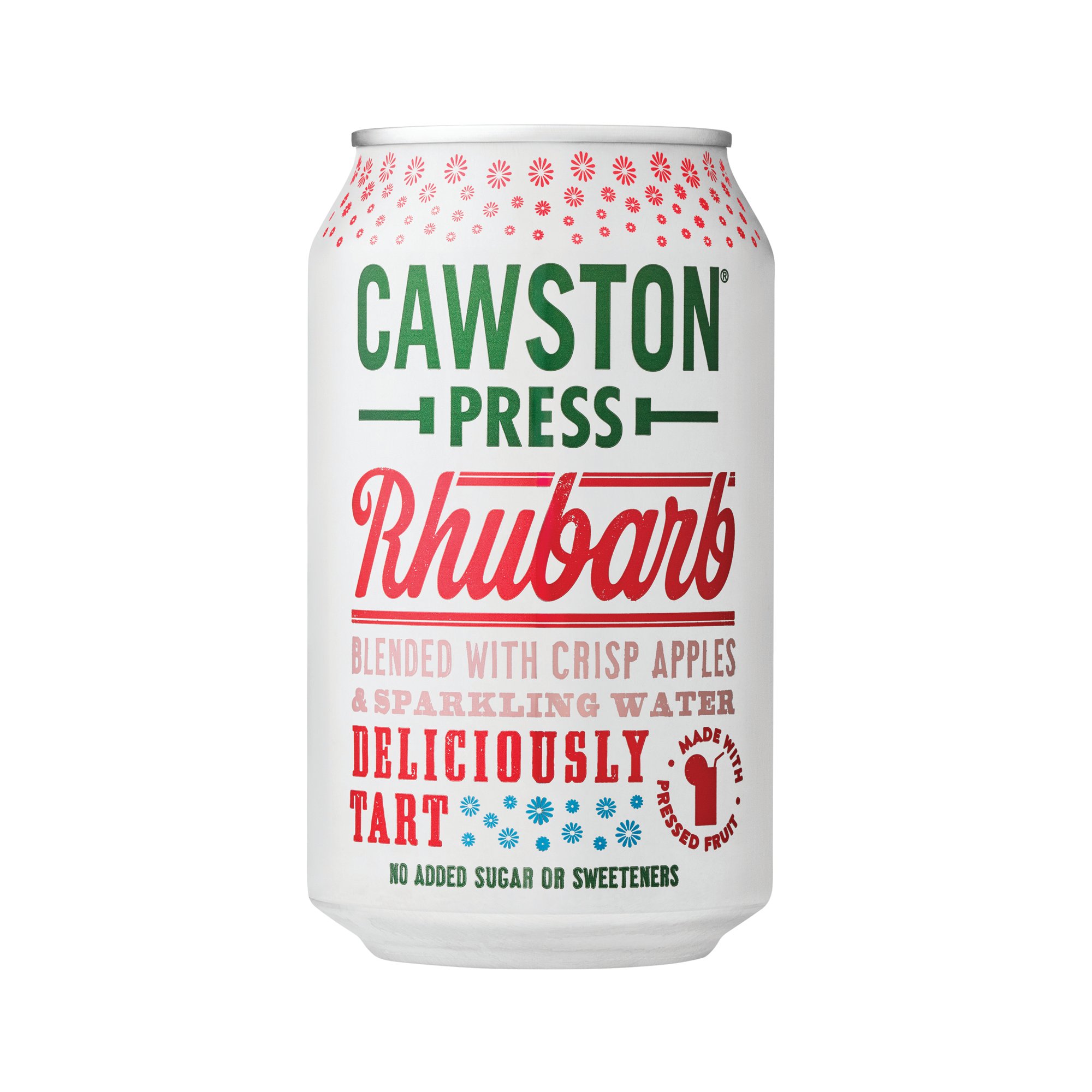 CAWSTON PRESS RHUBARBCAN 330ML PK2