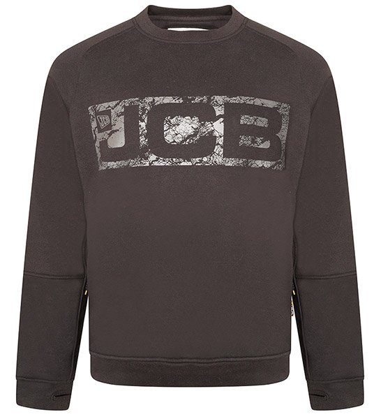 JCB TRADE CREW SWEATSHIRT BLACK L