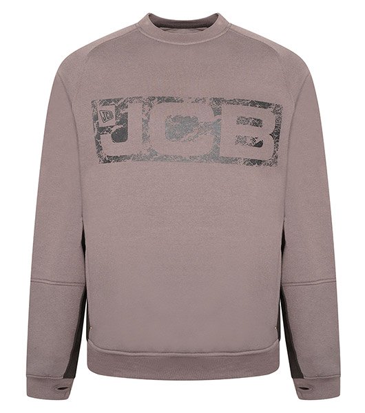 JCB TRADE CREW SWEATSHIRT GREY M