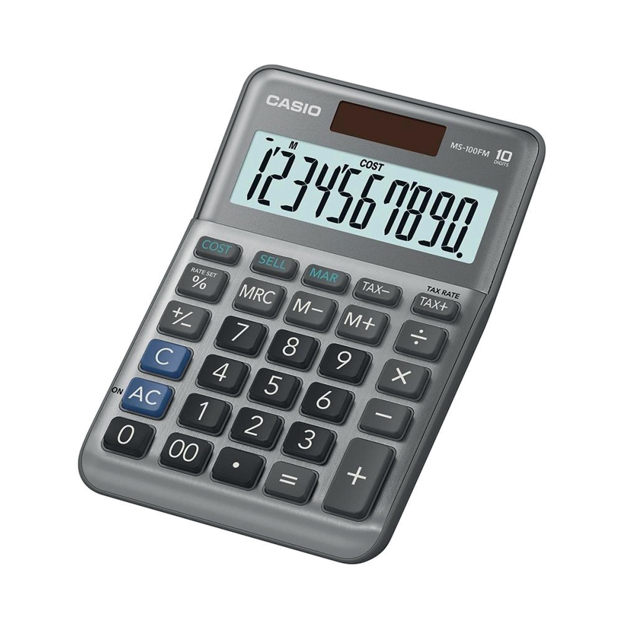 CASIO MS-100FM 10 DIGIT DESKTOP CALC