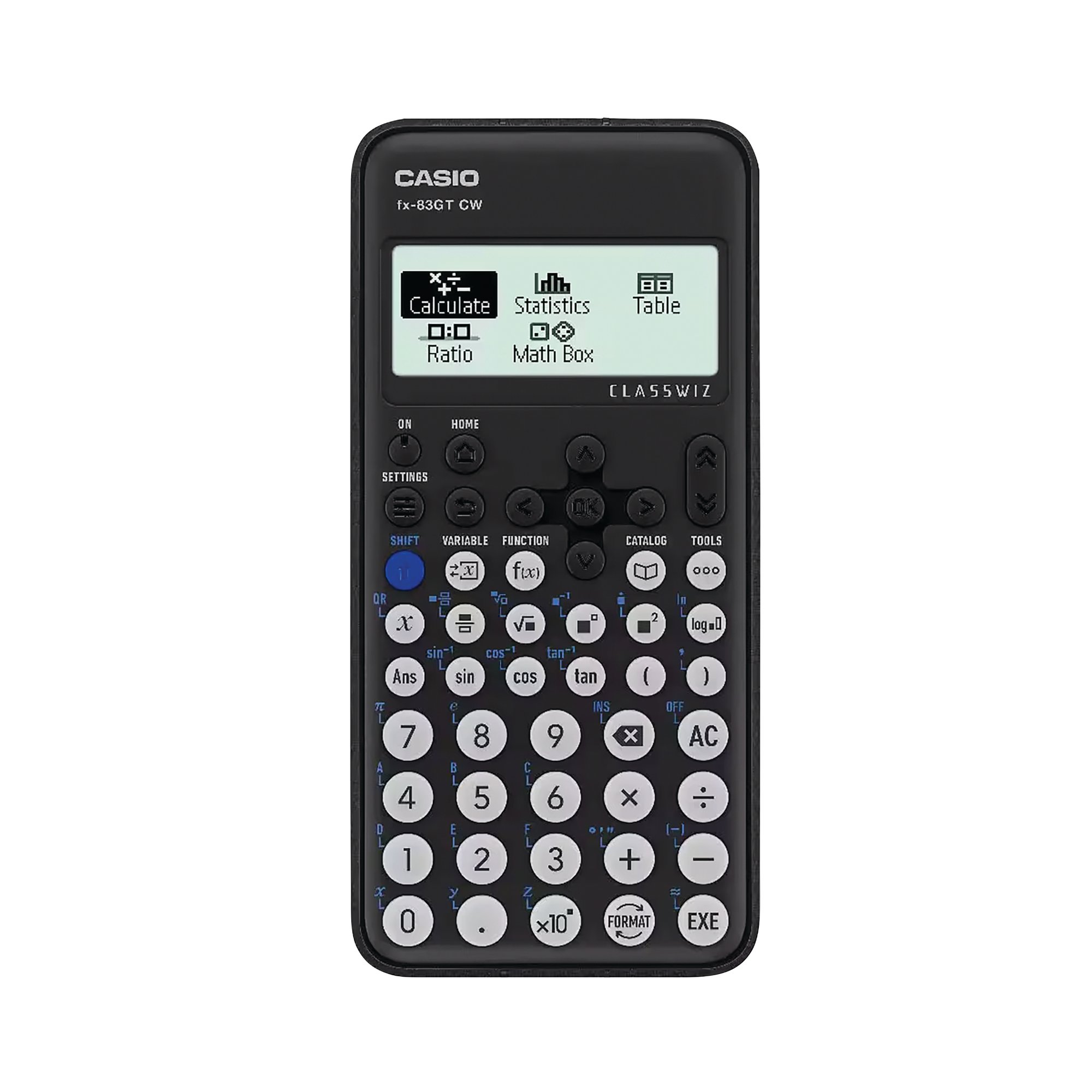 CASIO FX-83GTCW+ SCIENTIFIC CALC BLK