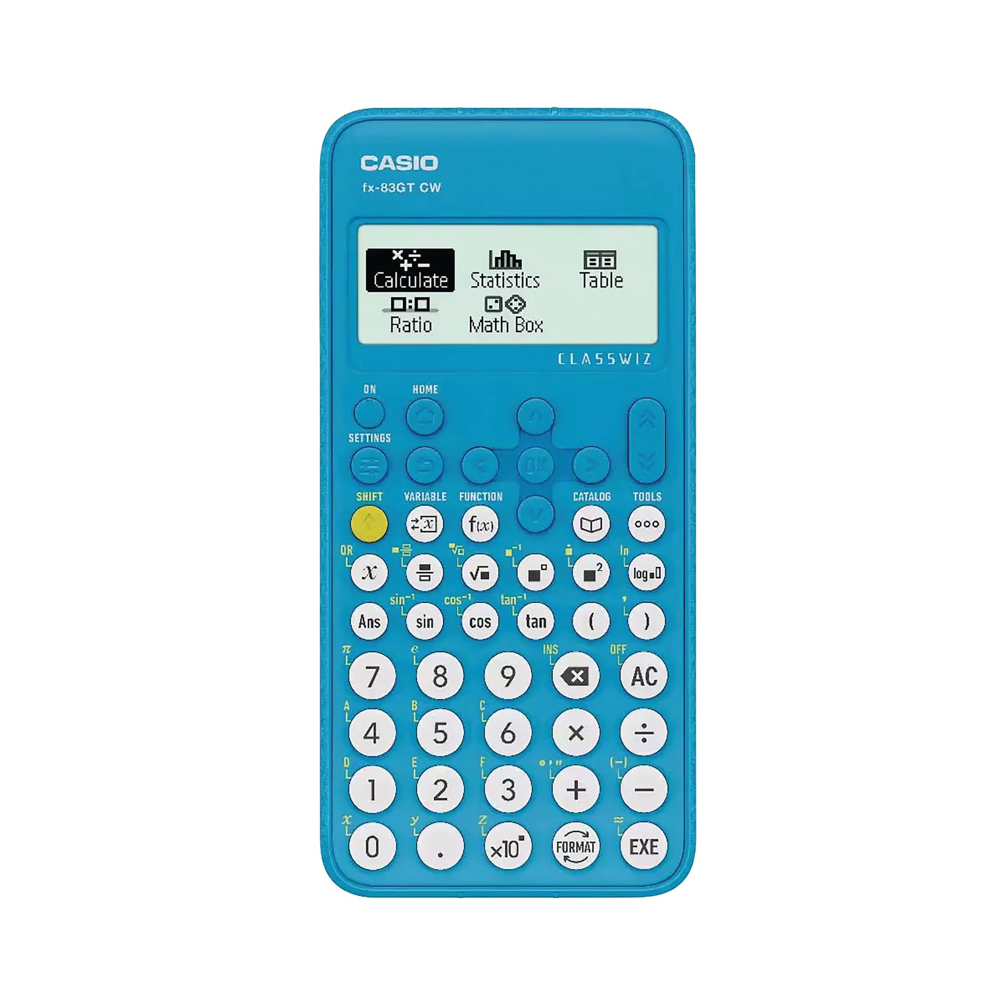 CASIO FX-83GTCW+ SCIENTIFIC CALC BLU
