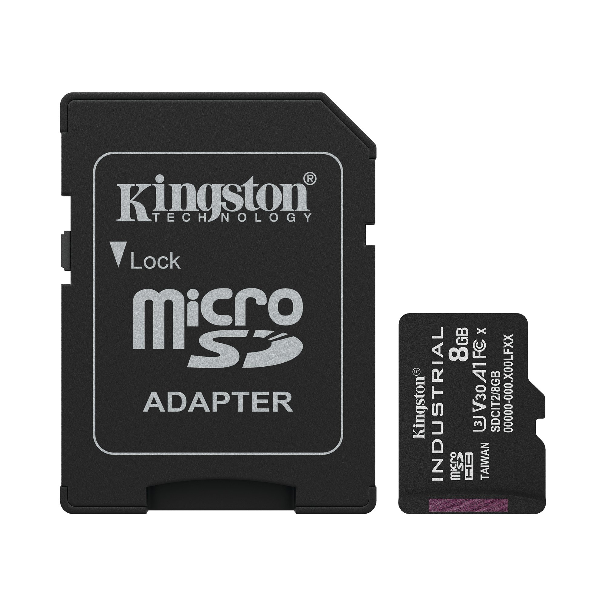 KINGSTON IND MICROSD 8GB SD ADAPTER