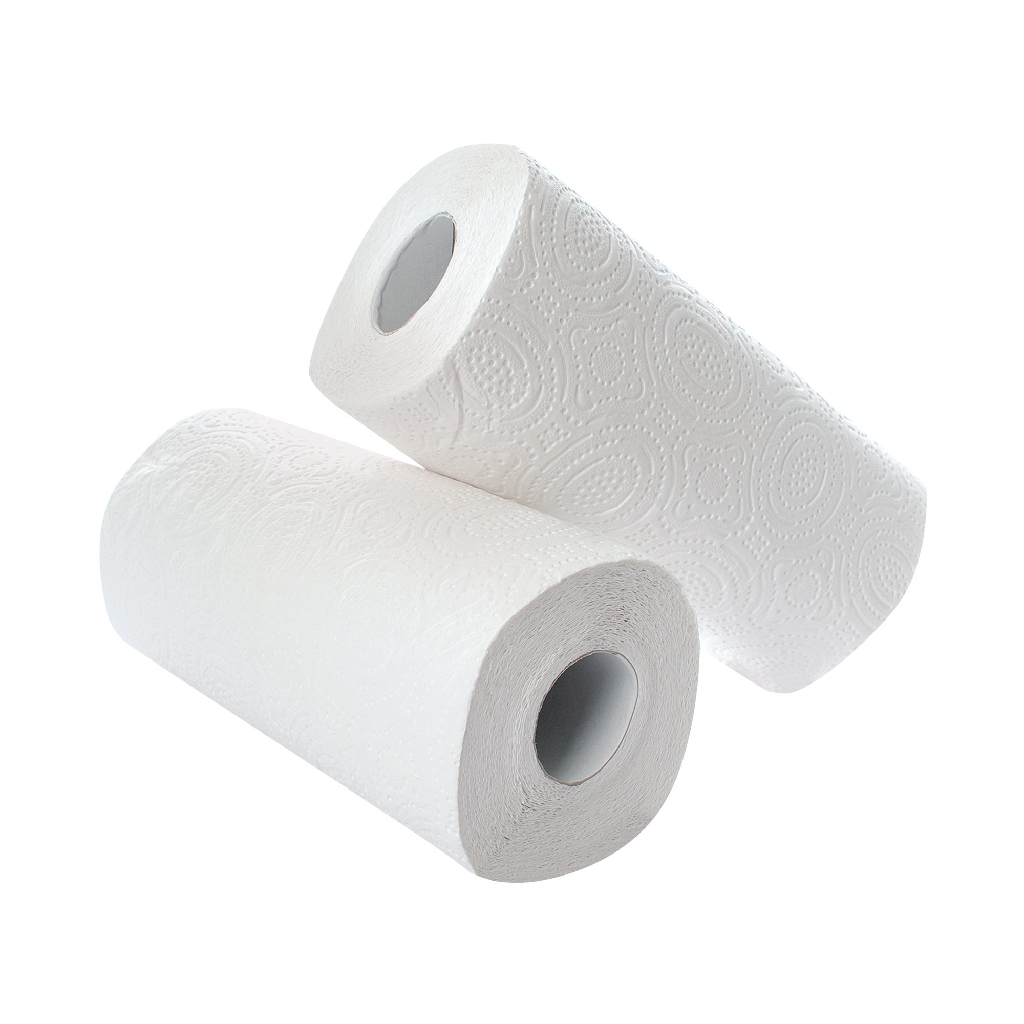 2WORK KITCHEN ROLL WHITE 12X2 PK24