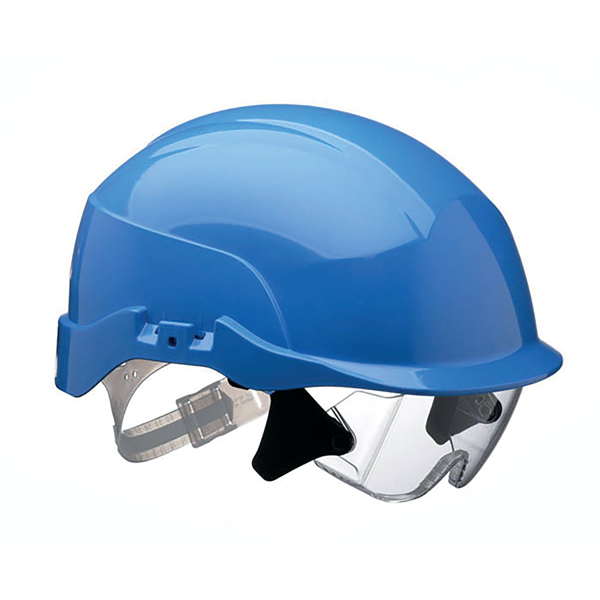 SPECTRUM HELMET + EYE PROTECTION WHT