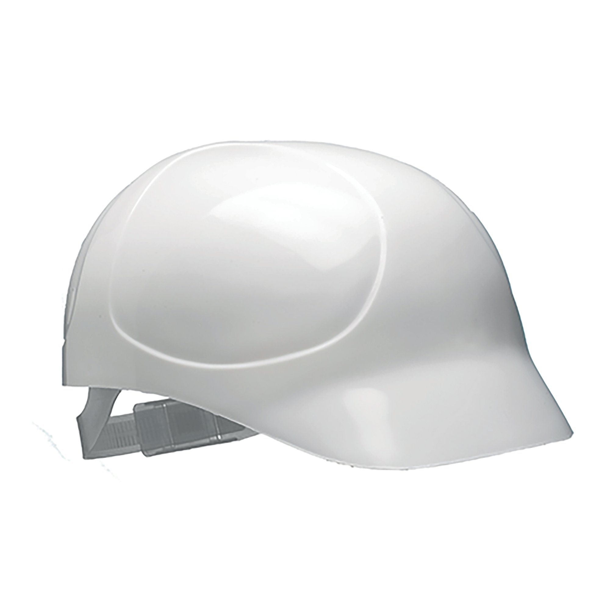 S19 REDUCED PEAK BUMP CAP WHITE