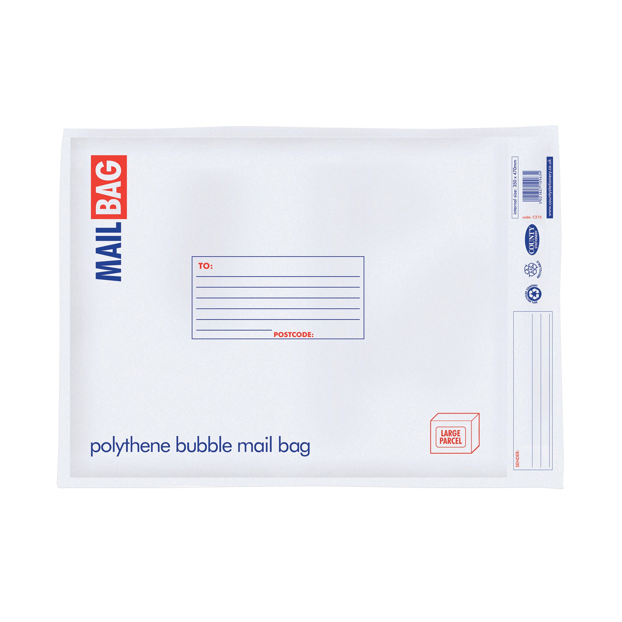 POLT BUBBLE MAIL BAG XL PK10 C275