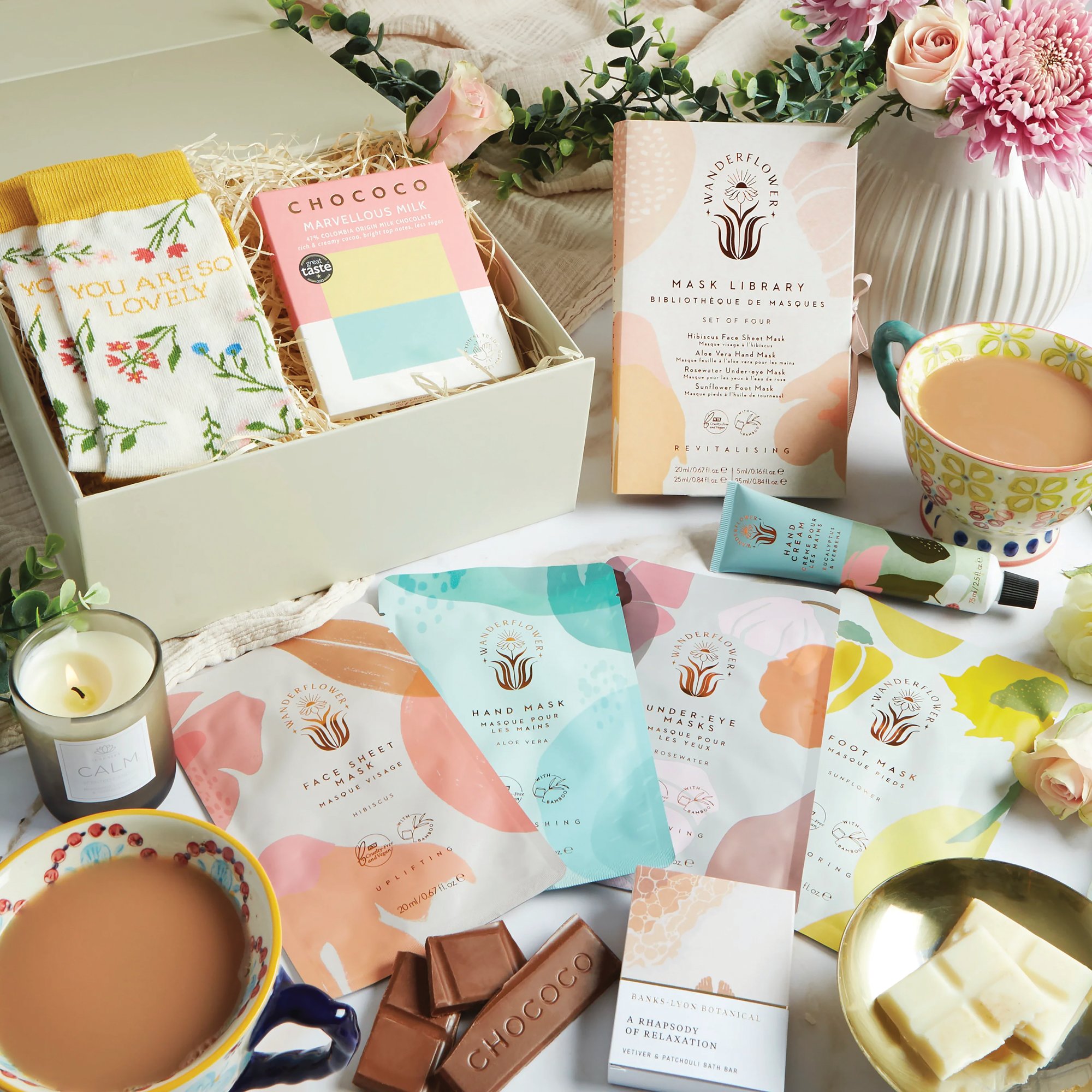 PAMPER NIGHT IN HAMPER