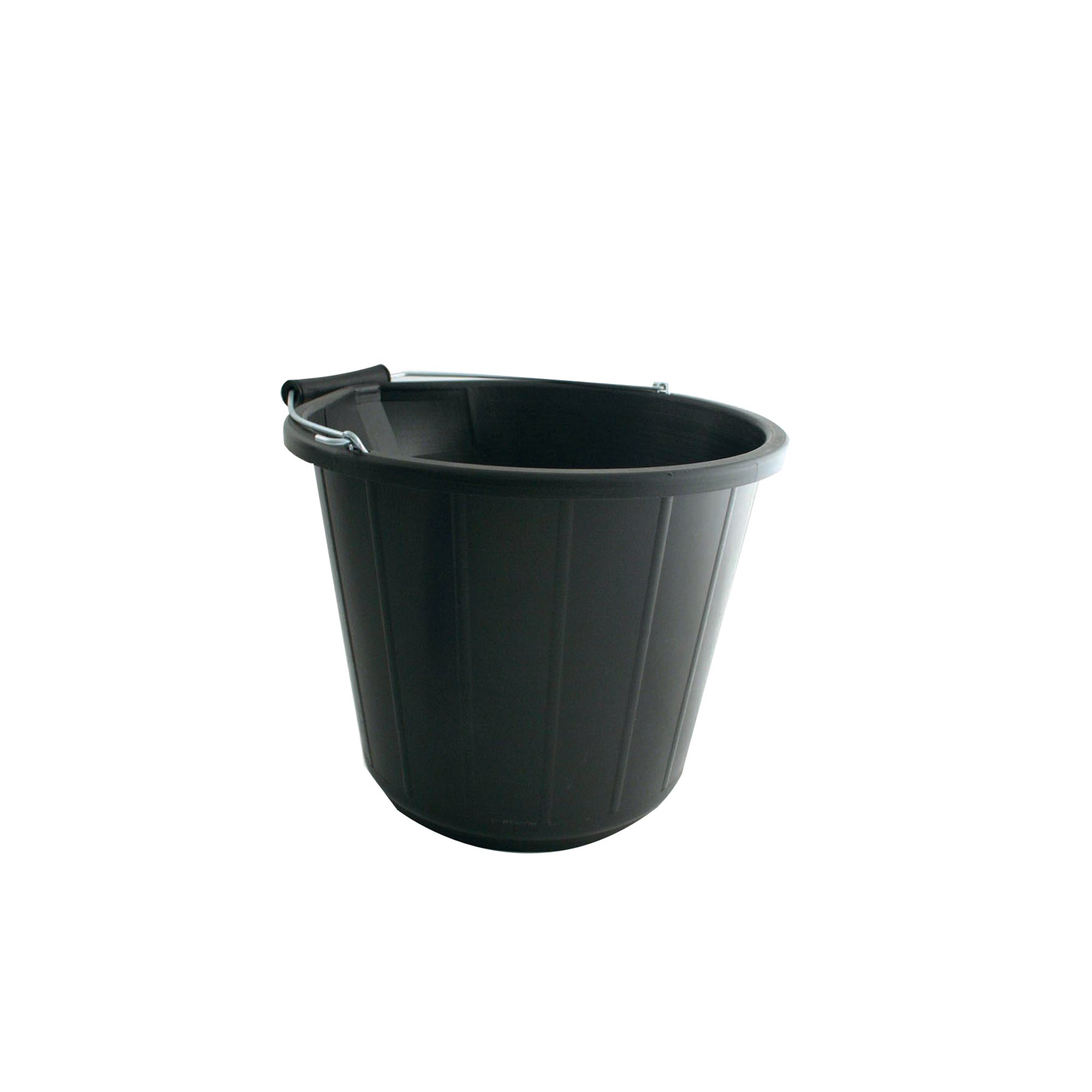 HEAVY DUTY BUCKET 14 LITRE BLACK