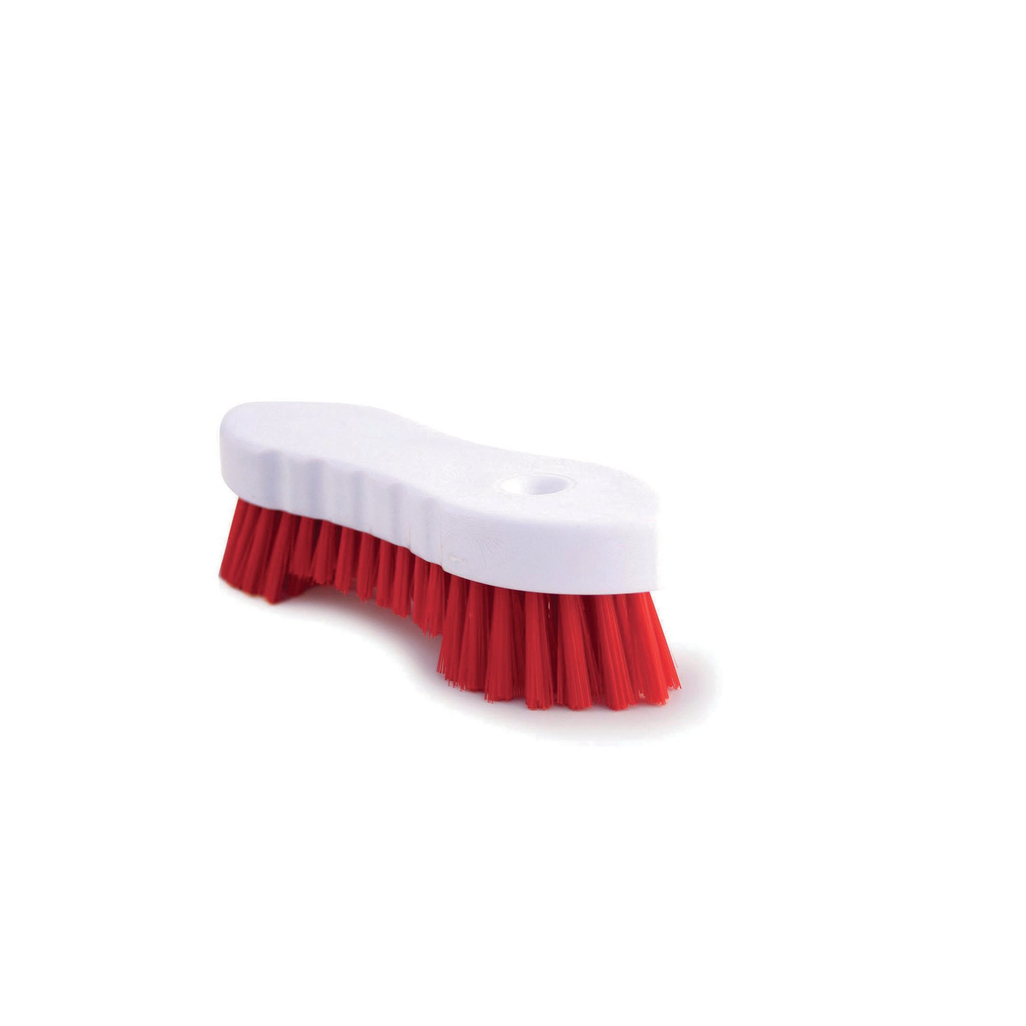 8IN RED SCRUBBING BRUSH