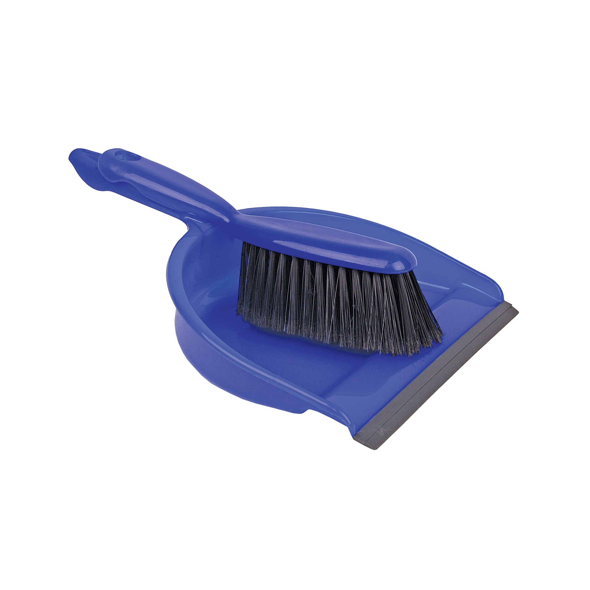 DUSTPAN AND BRUSH SET BLUE