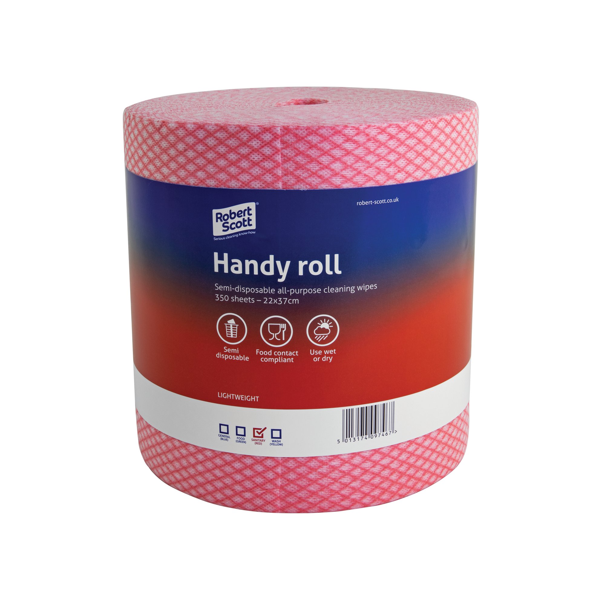 ROBERT SCOTT H/ROLL 350 SHTS RED PK2