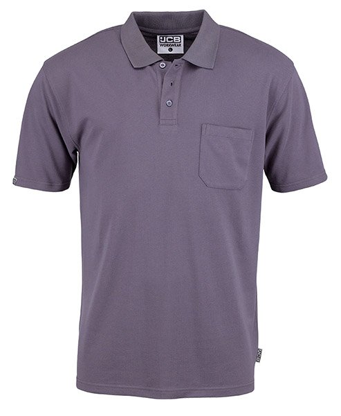 JCB ESSENTIAL POLO SHIRT GREY S