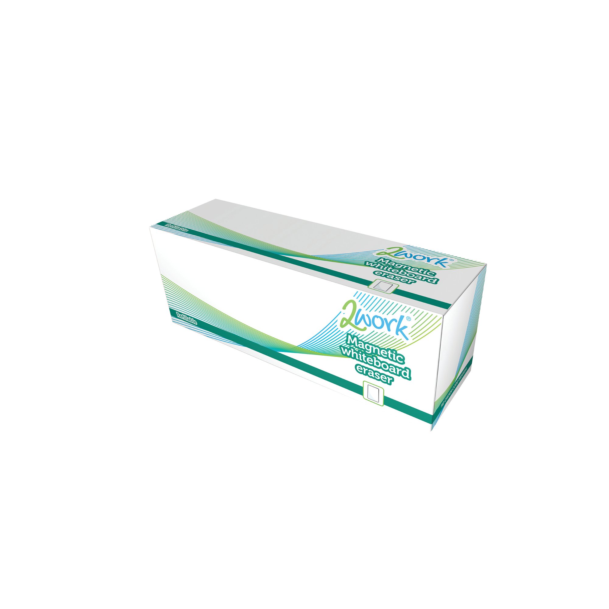 2WORK MAGNETIC WHITEBOARD ERASER