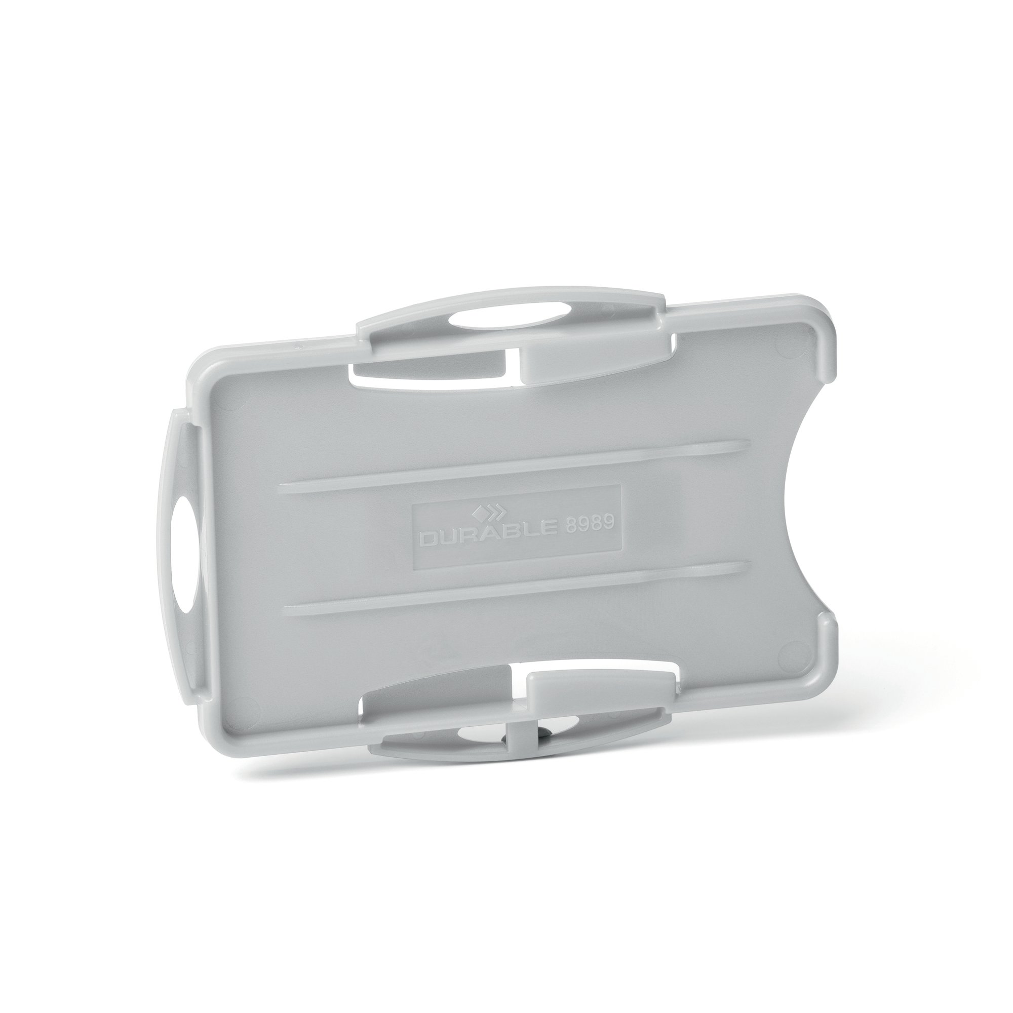 DURABLE ID HLDR 2 CARD GREY PK10