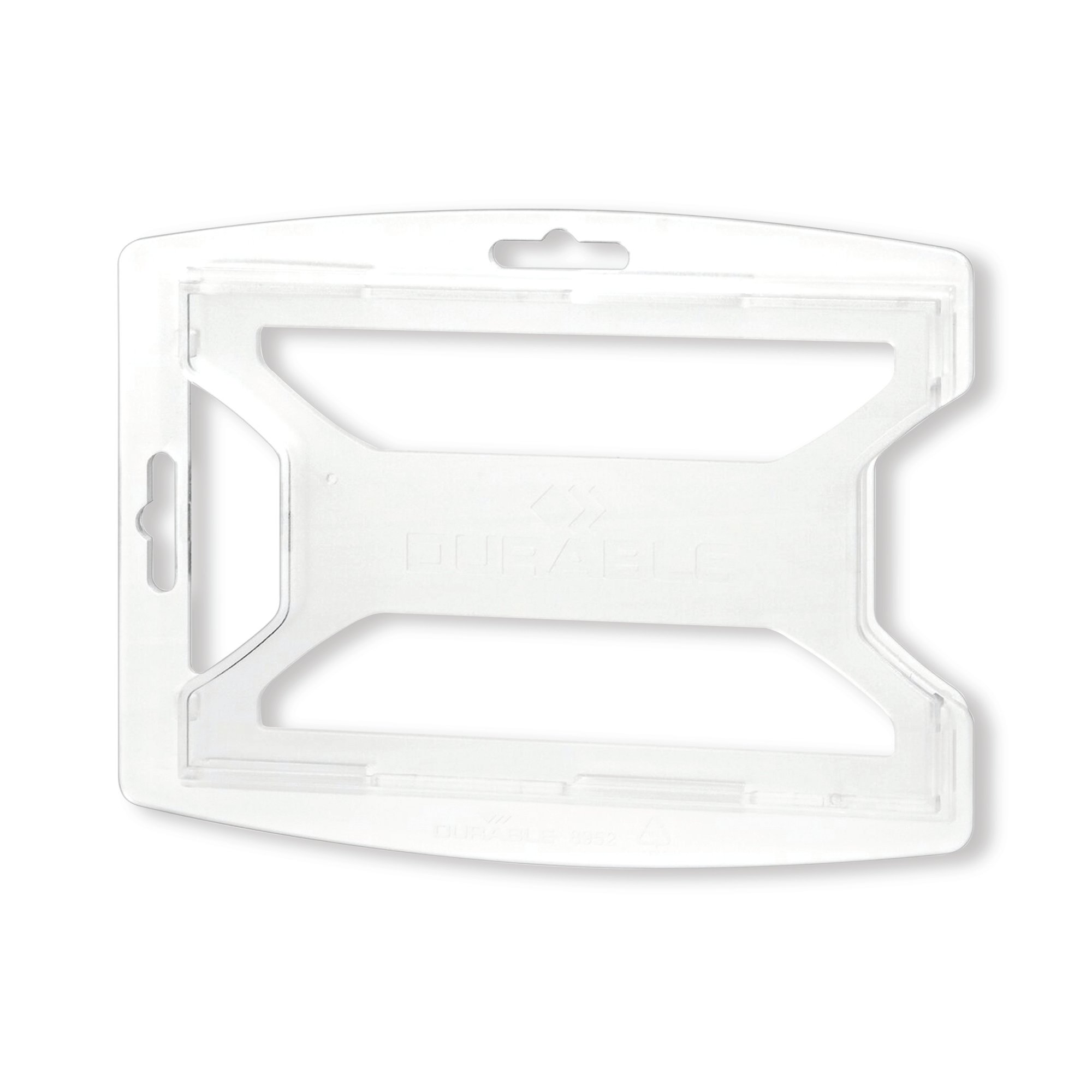 DURABLE REXYCLE 2 CARD BDG HLDR PK10