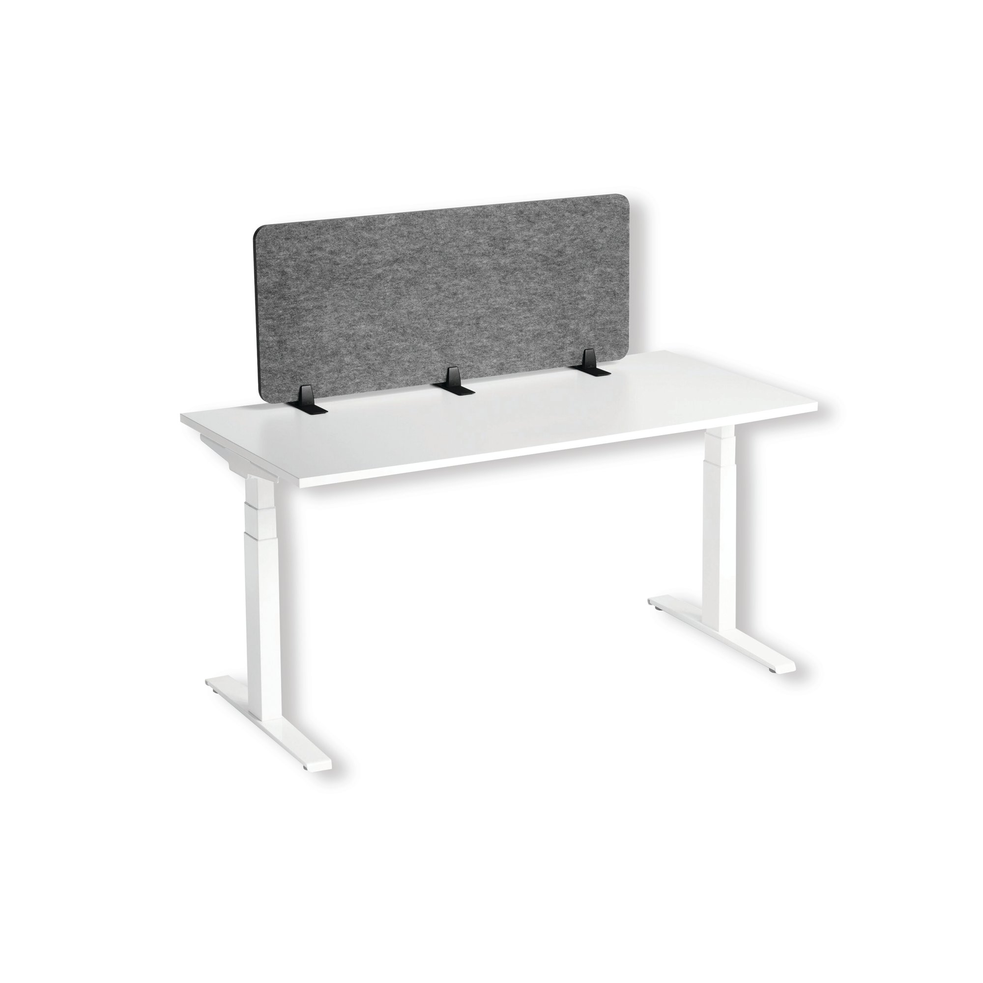 DURABLE EFFECT DESK DIVIDER 1200X500 GY