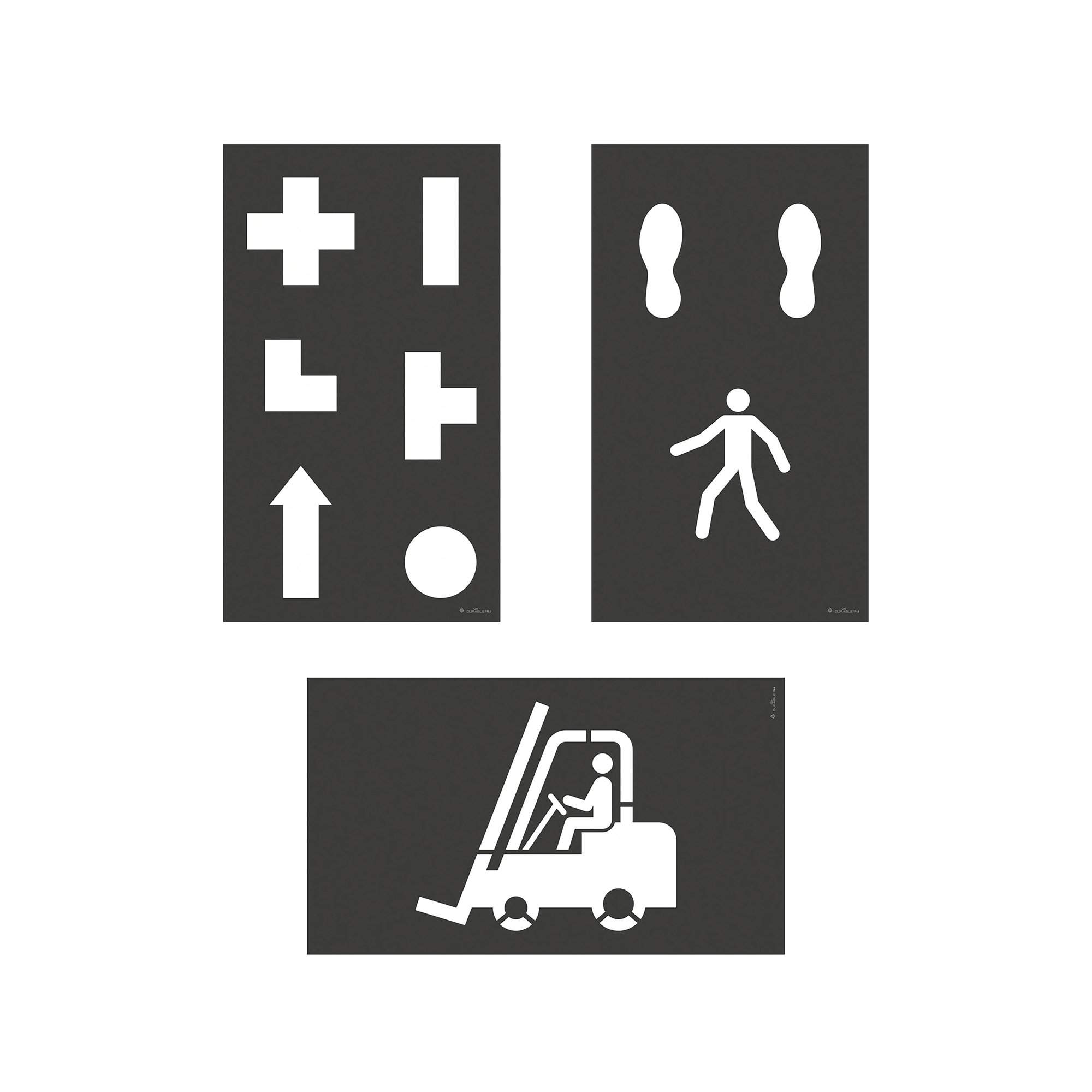 FLOOR MARKING STENCIL SET WAREHOUSES