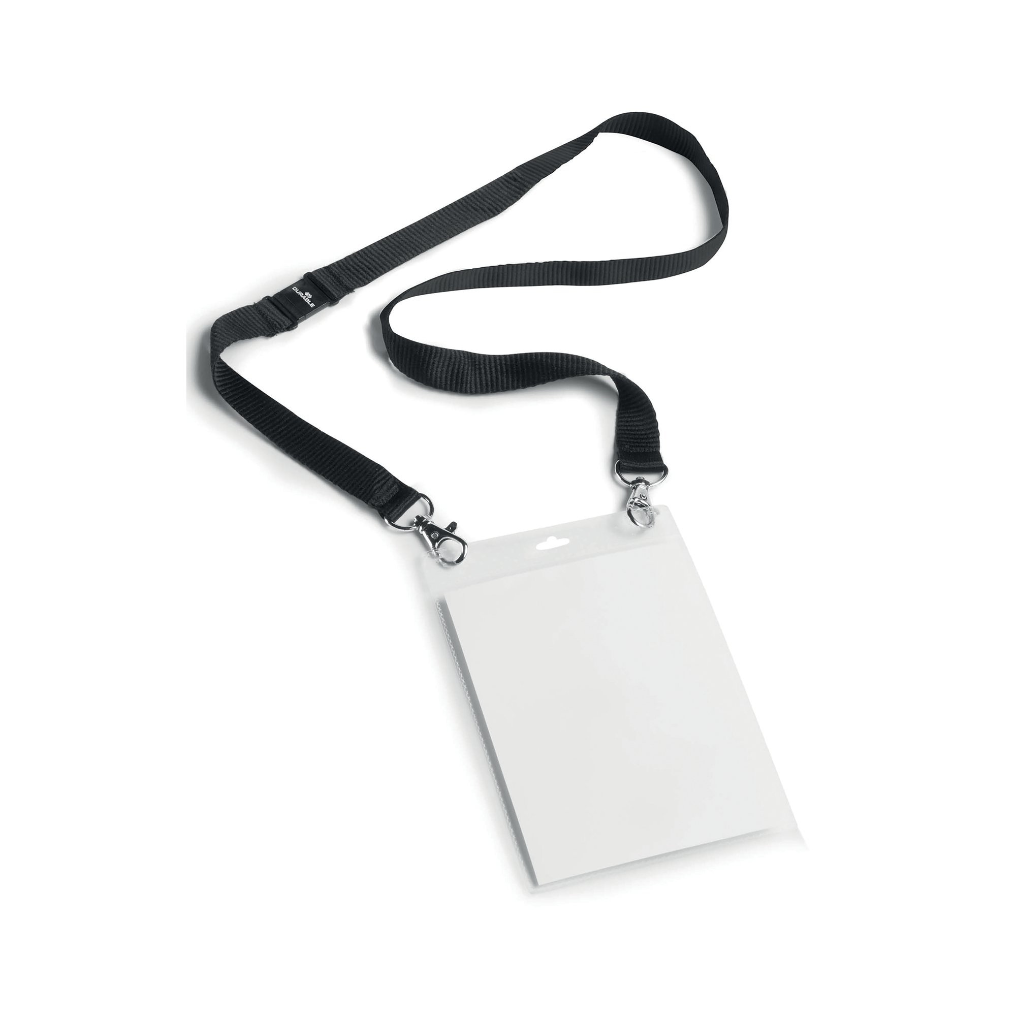 DURABLE NAME BADGE WITH LANYARD P10
