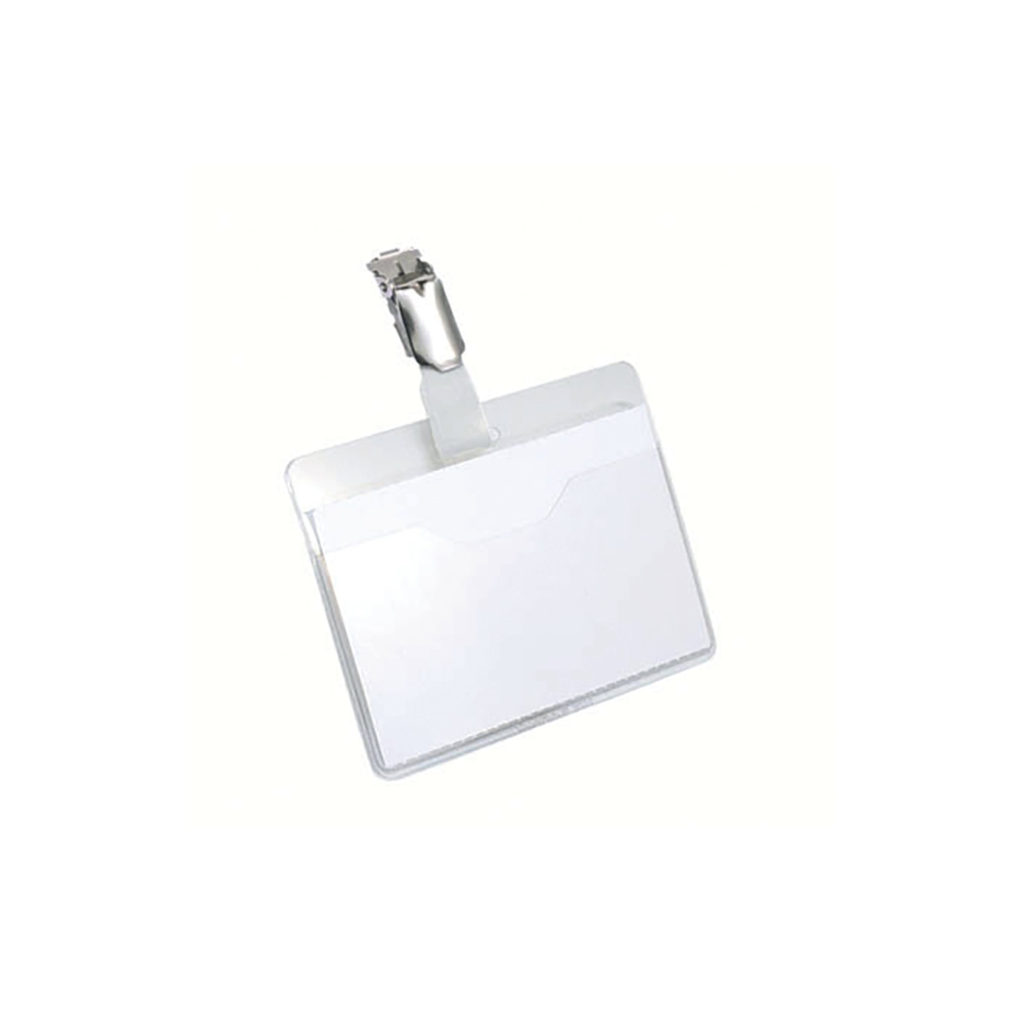 DURABLE NAME BADGE 60X90MM CLIP PK25