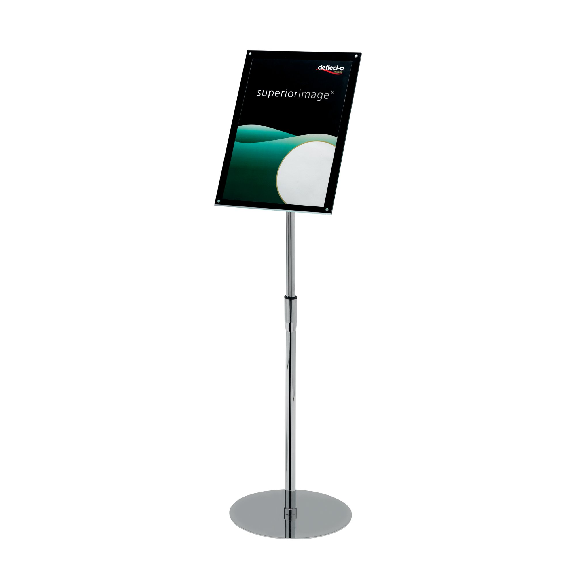 DEFLECTO BEVELLED FLOOR SIGN HOLDER