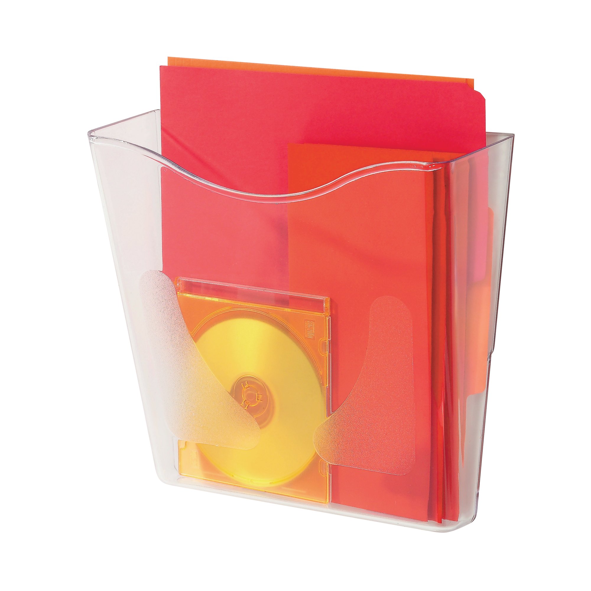 DEFLECTO STERITOUCH W/POCKET PT CLR