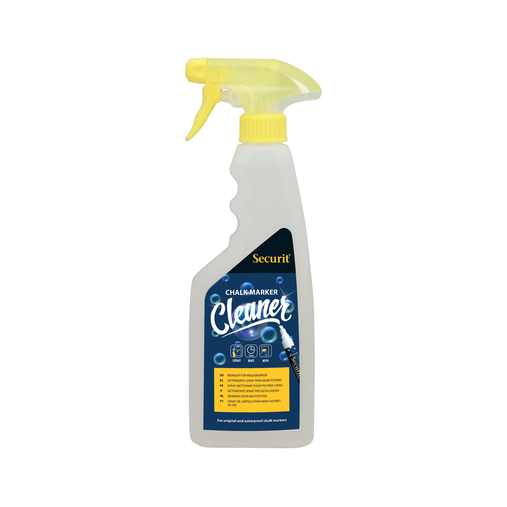 SECURIT CHALK MKR CLNG SPRAY 500ML