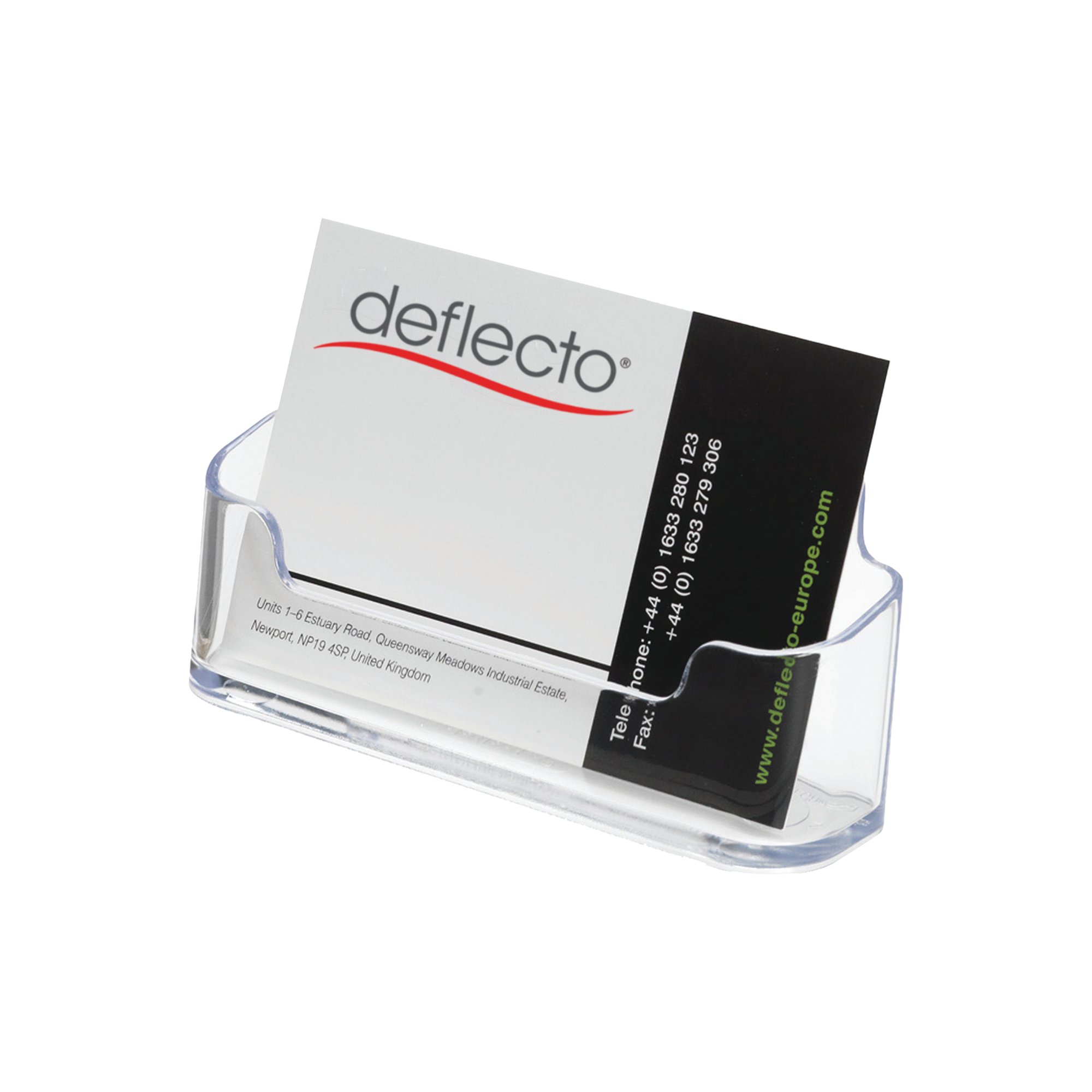 DEFLECTO BUSINESS CARD HOLDER 70101