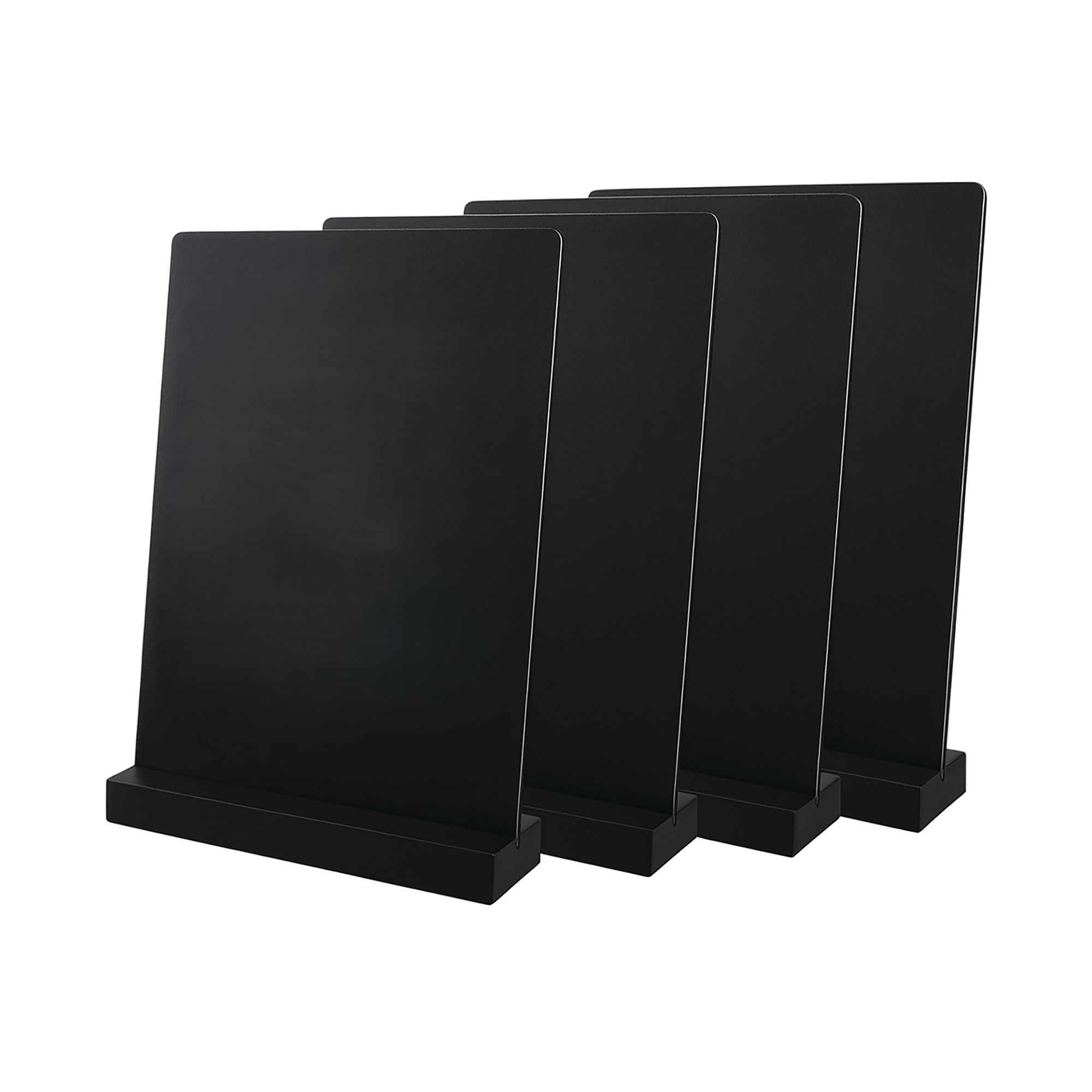 A5 COUNTERTOP CHALKBOARD BLK PK4