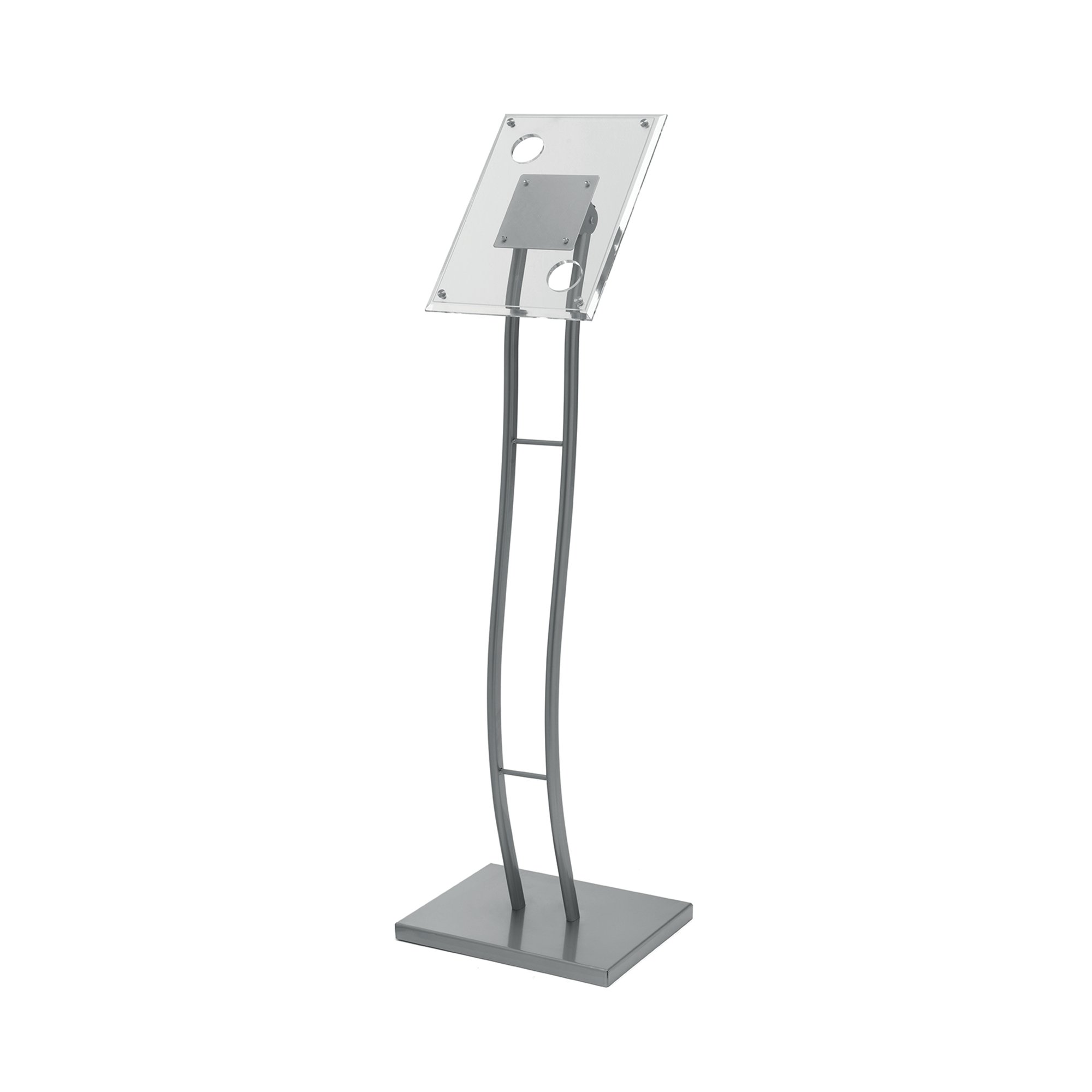 DEFLECTO A4 CURVE INF FLOOR STAND