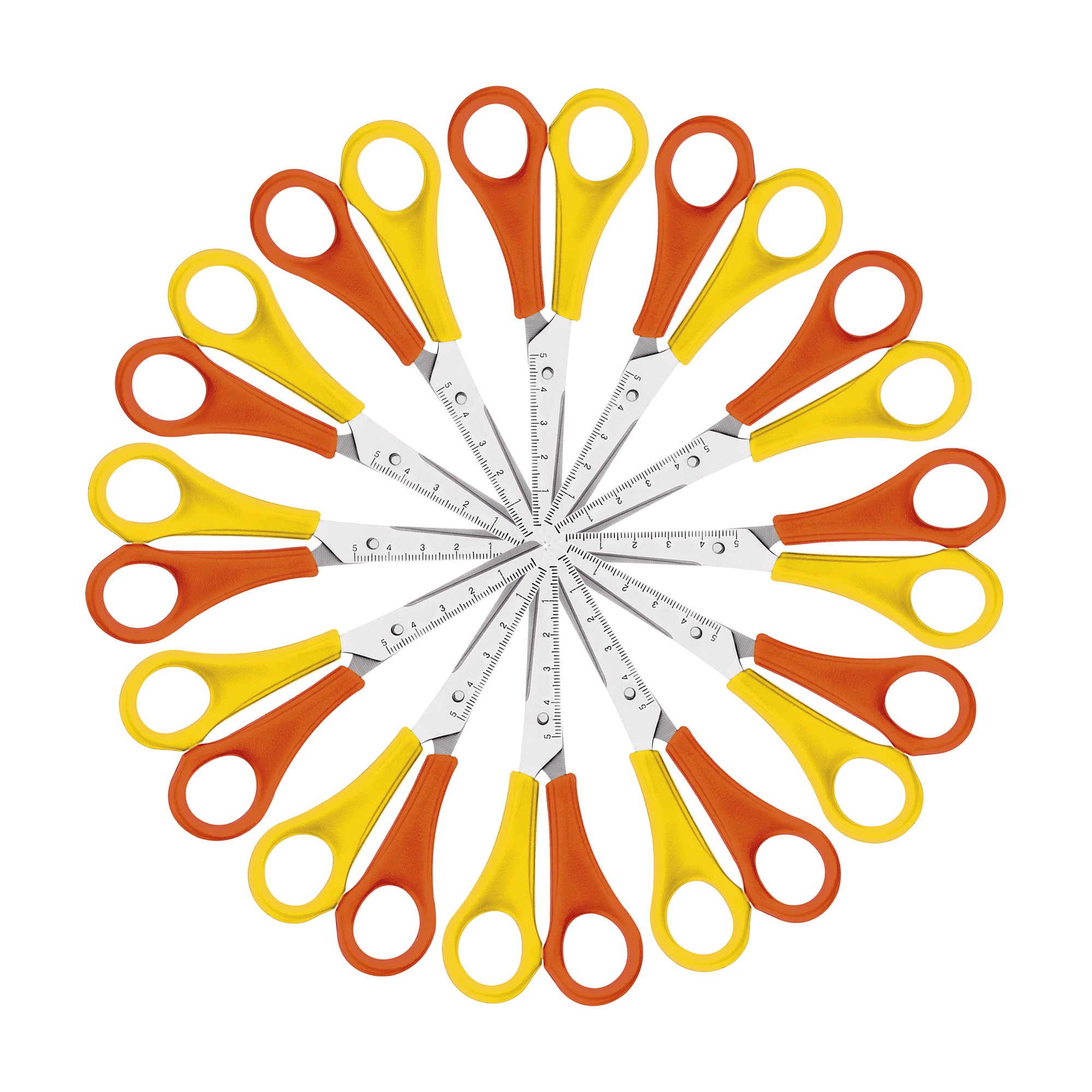 WESTCOTT KIDS SCISSOR 13CM GN/YW P12