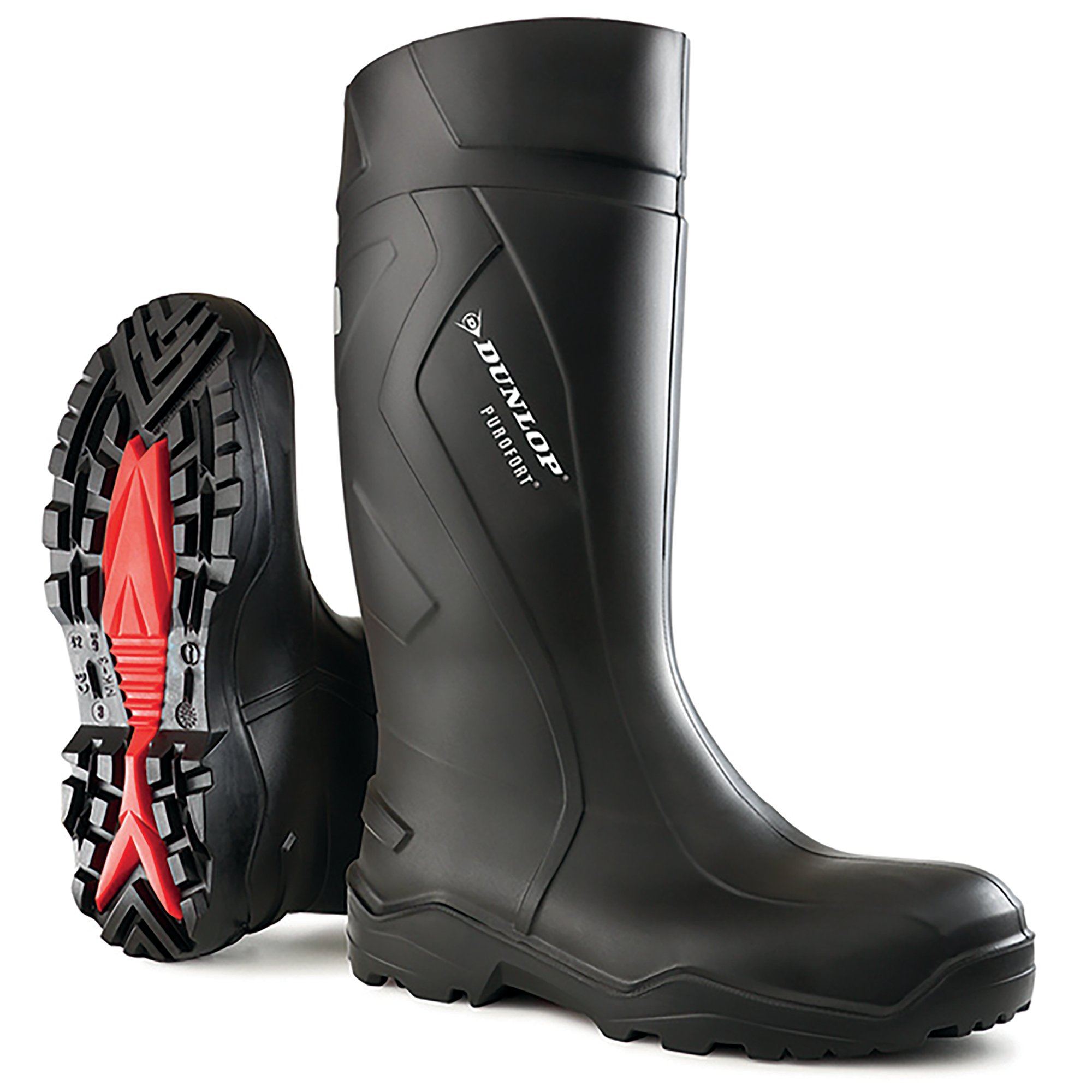 PUROFORT+ WELLINGTON 1 PAIR BLK 10.5